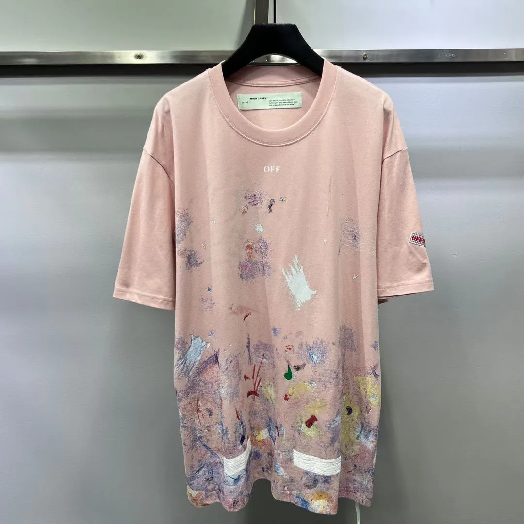 Off-White Fireworks T-Shirt (Pink) — 圖 2