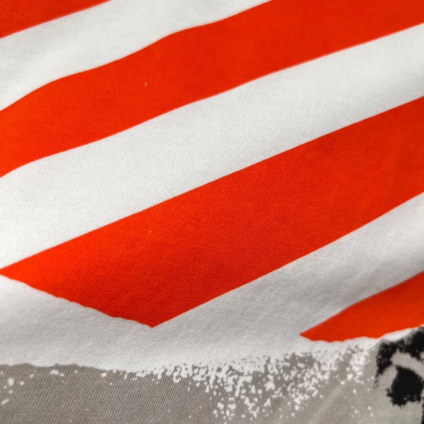 Off-White  Marilyn Monroe Printing Short Sleeve White T-Shirt — 보기 2