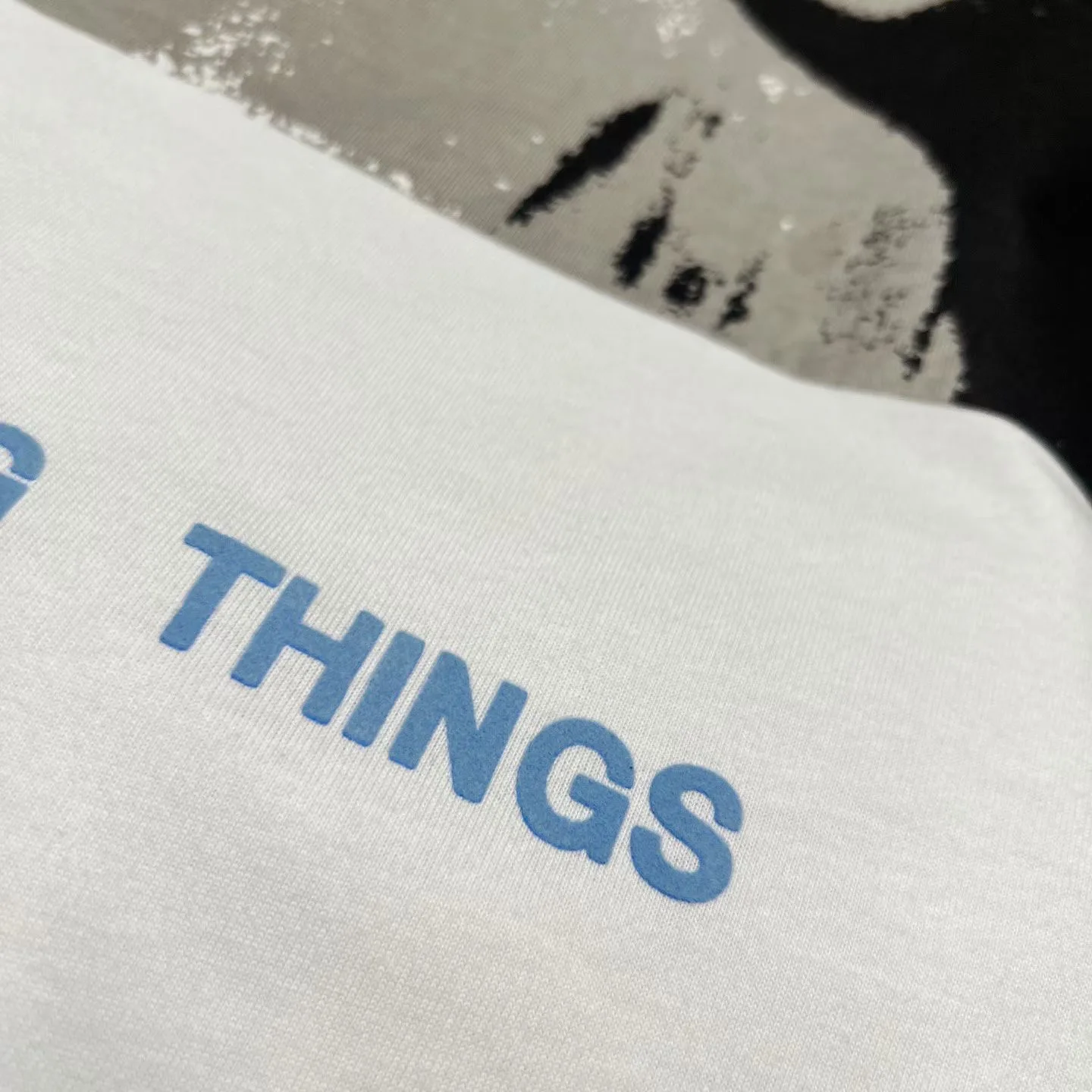 Off-White  Marilyn Monroe Printing Short Sleeve White T-Shirt — 보기 3