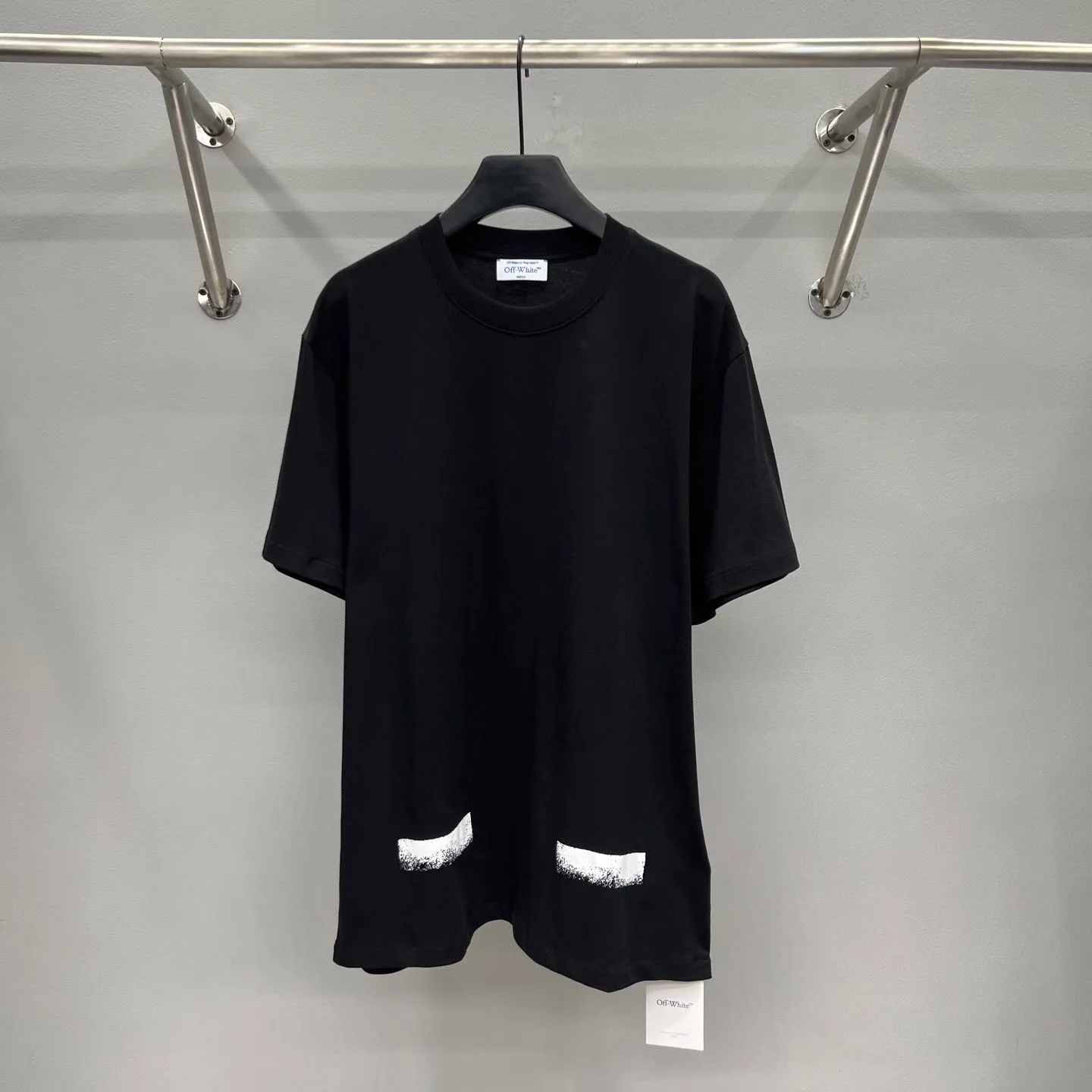 Off-White Sprayed Diagonal Oversized T-Shirt — view 2