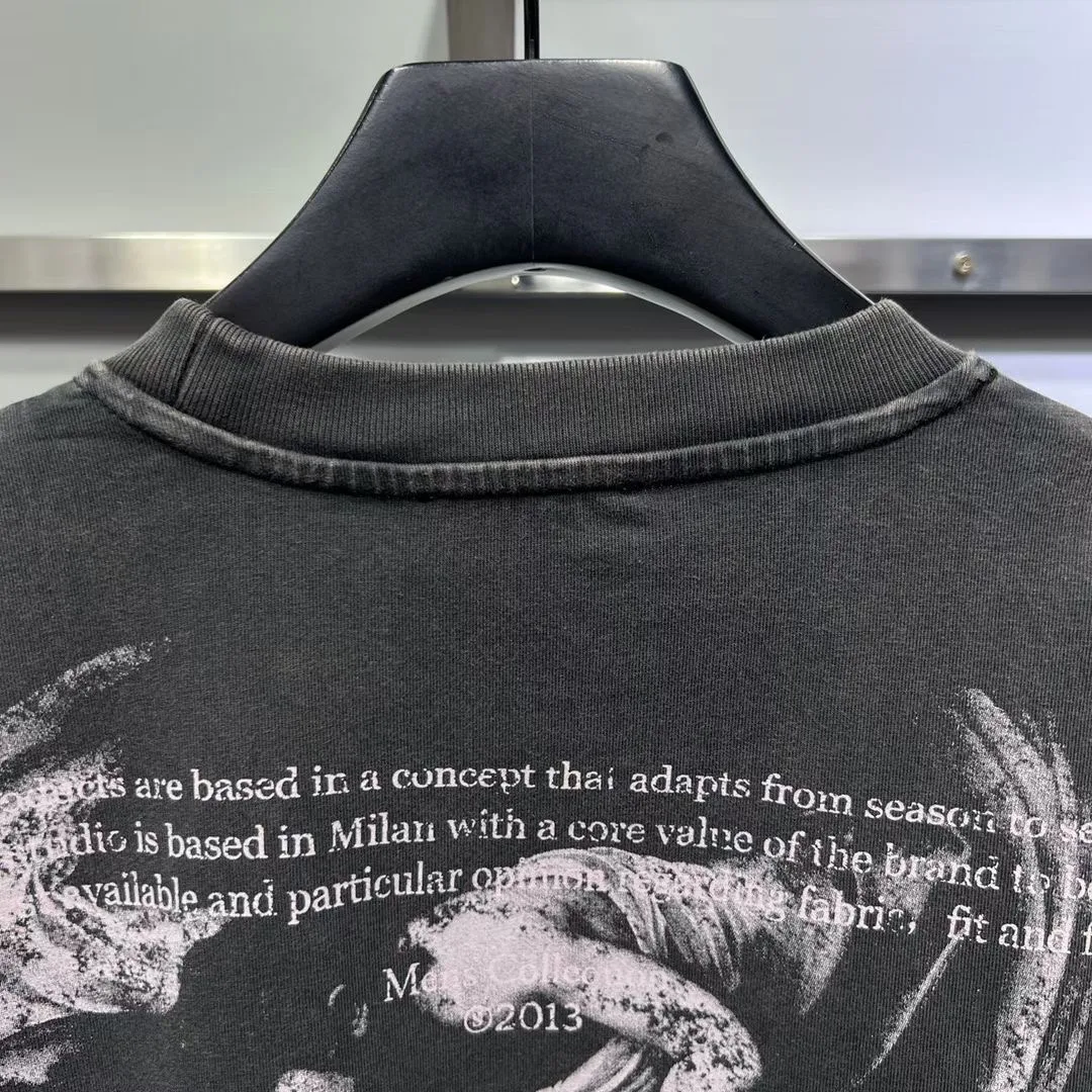 Off-White St Matthew Oversized Black T-Shirt — ビュー 6