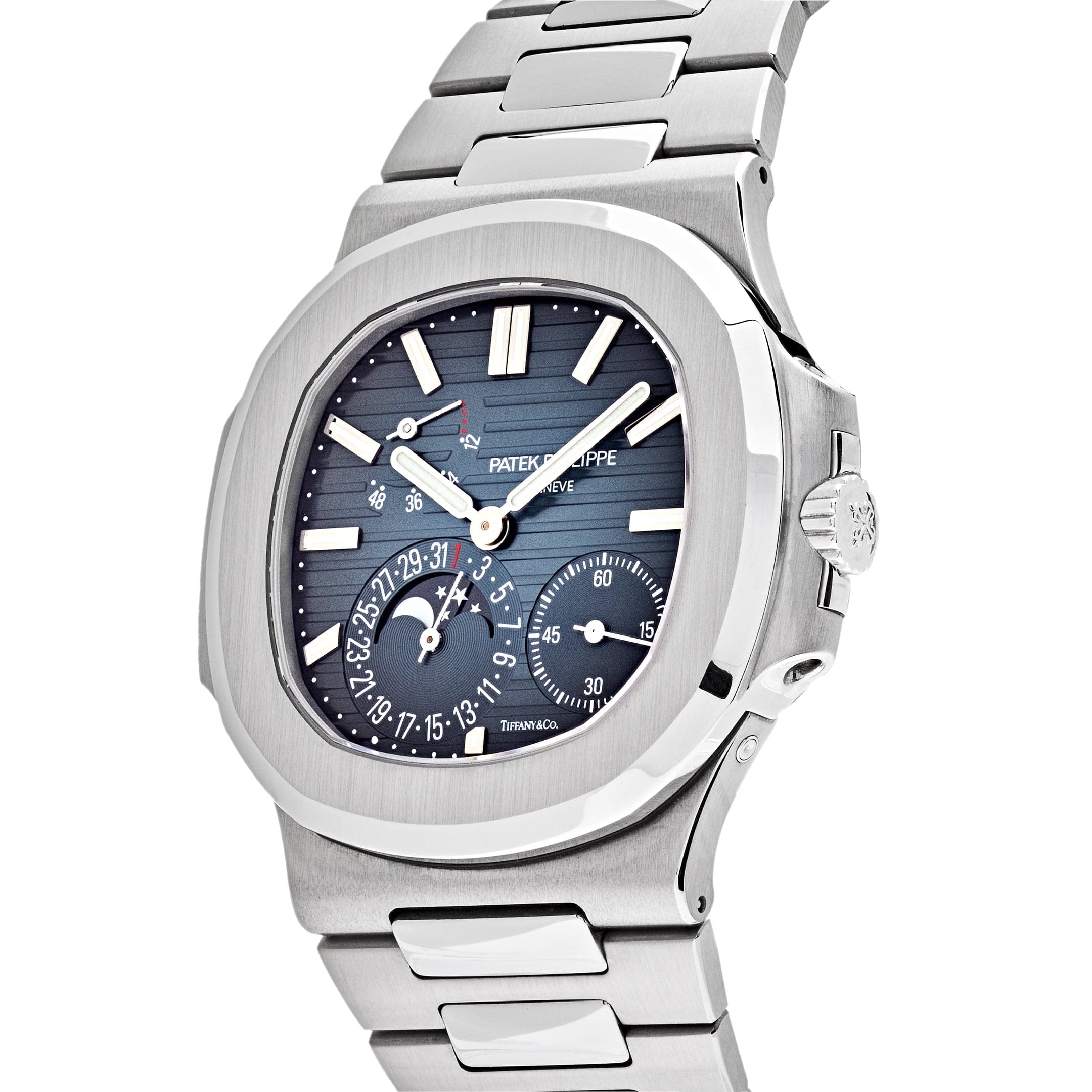 Patek Philippe Nautilus 5712/1A-001, — Blue Gradient Dial — view 3