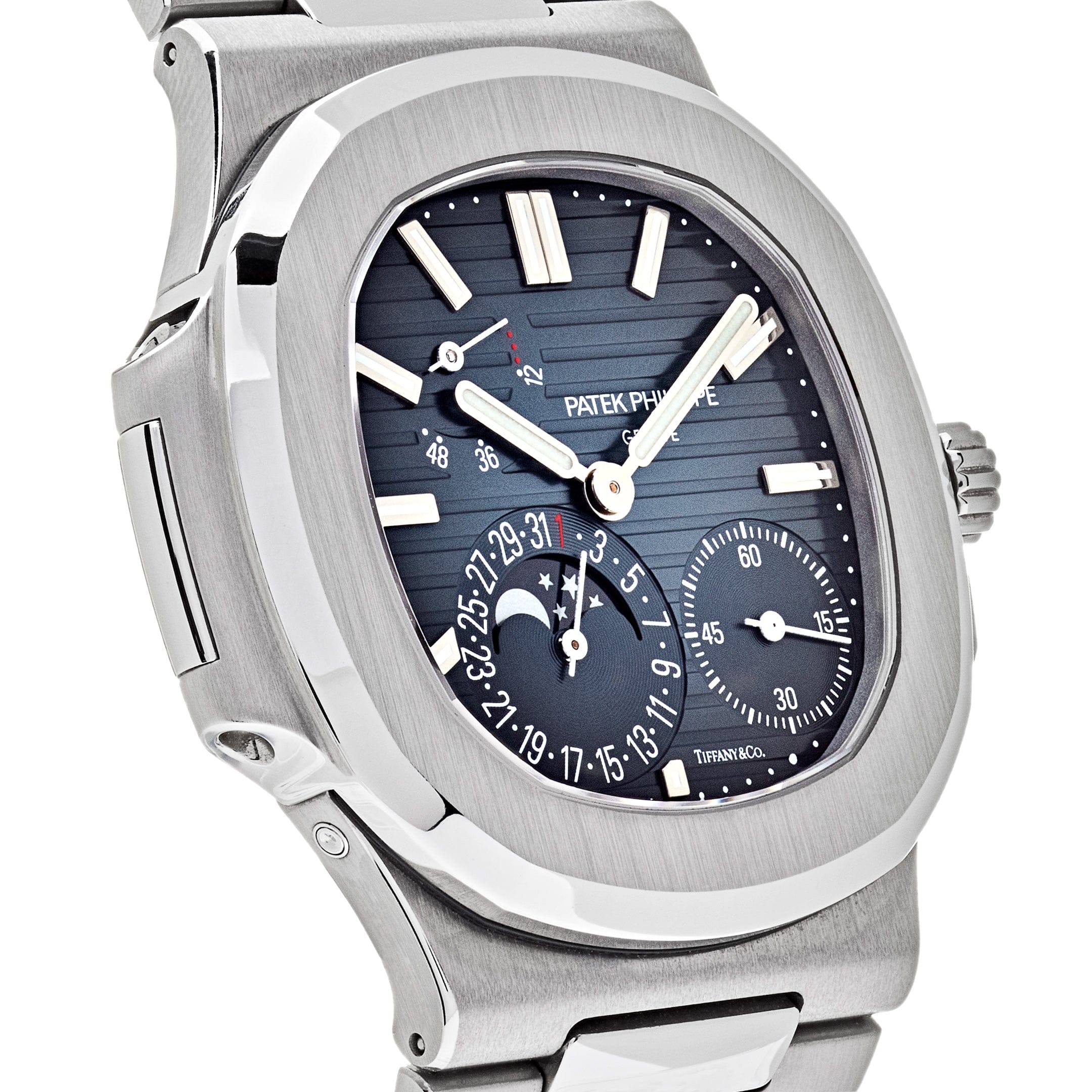 Patek Philippe Nautilus 5712/1A-001, — Blue Gradient Dial — view 4