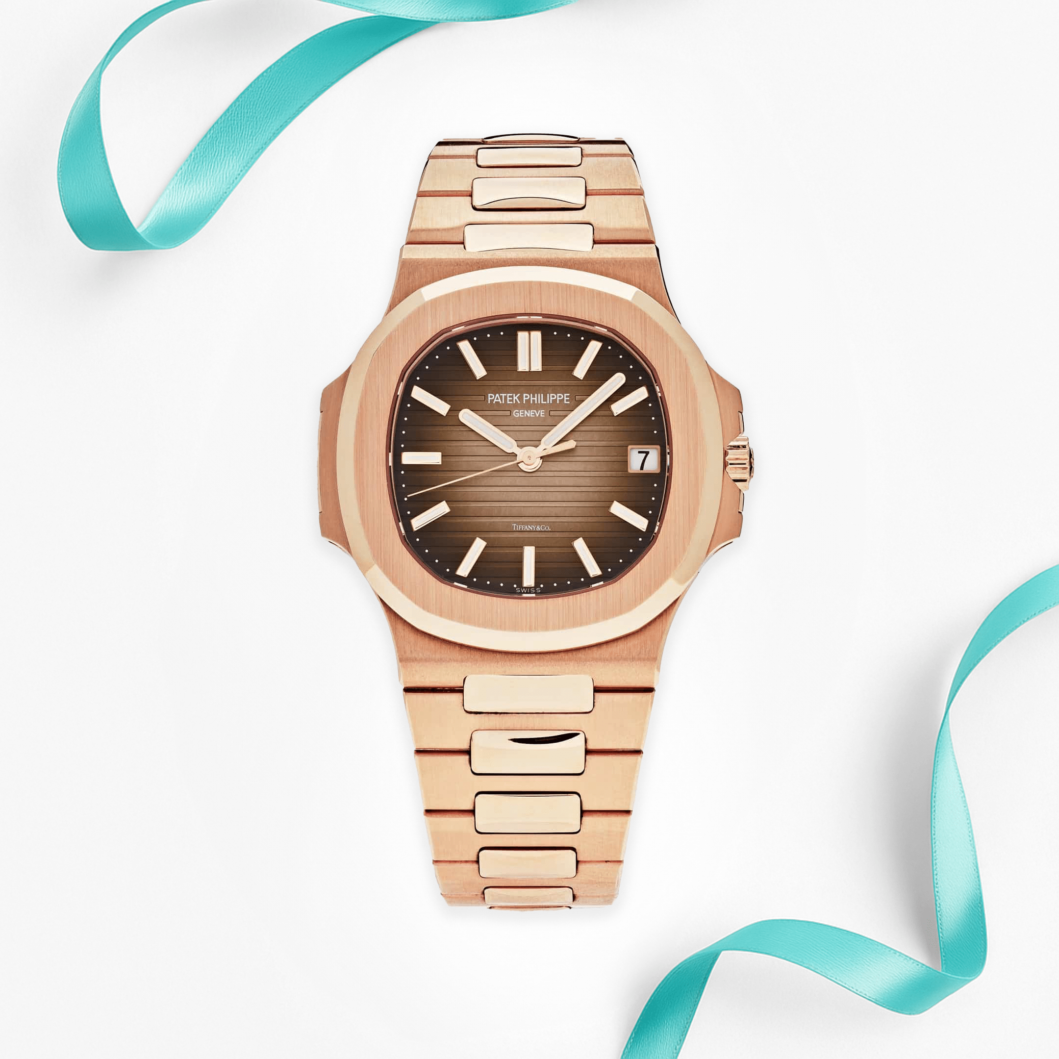 Patek Philippe Nautilus 5711/1R-001, — Brown Gradient Dial, Rose Gold