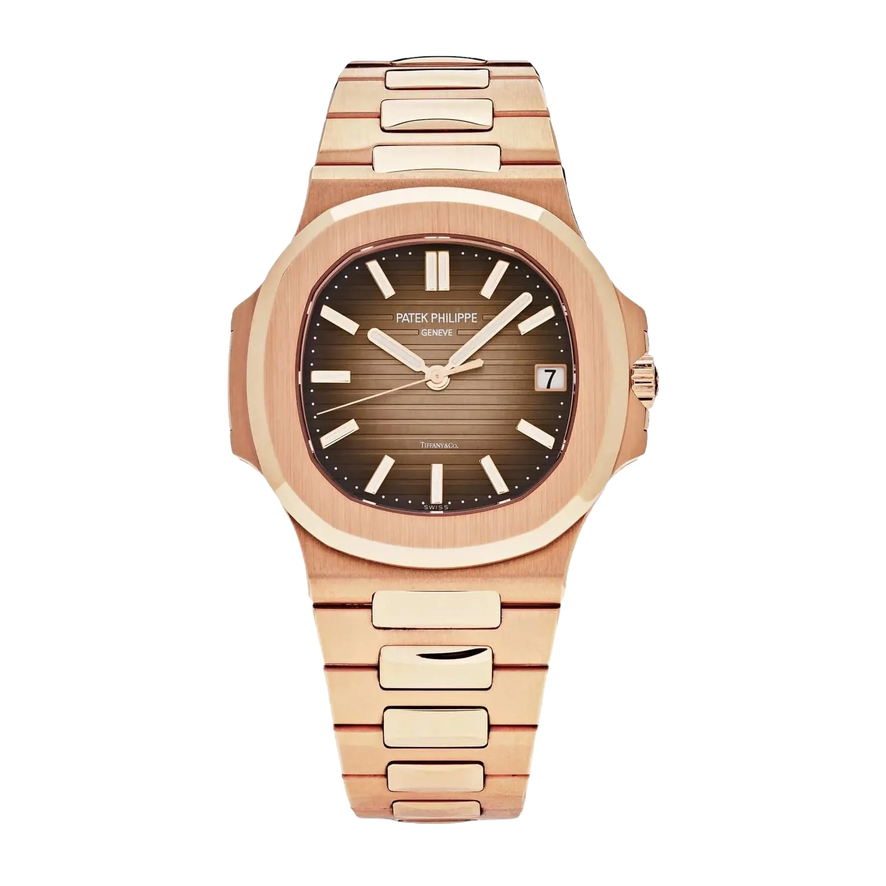 Patek Philippe Nautilus 5711/1R-001, — Brown Gradient Dial, Rose Gold
