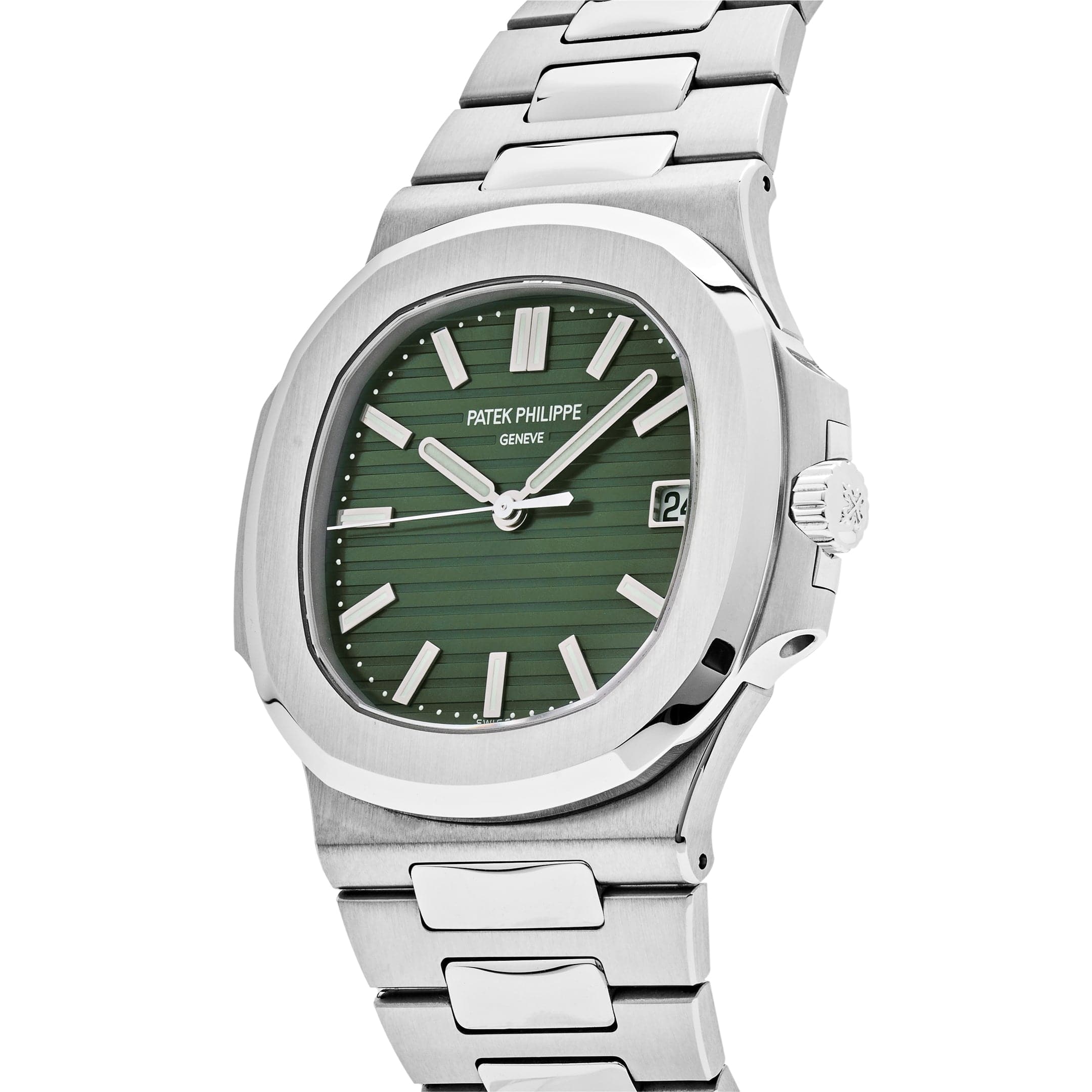 Patek Philippe Nautilus 5711/1A-014, — Olive Green Dial — view 5