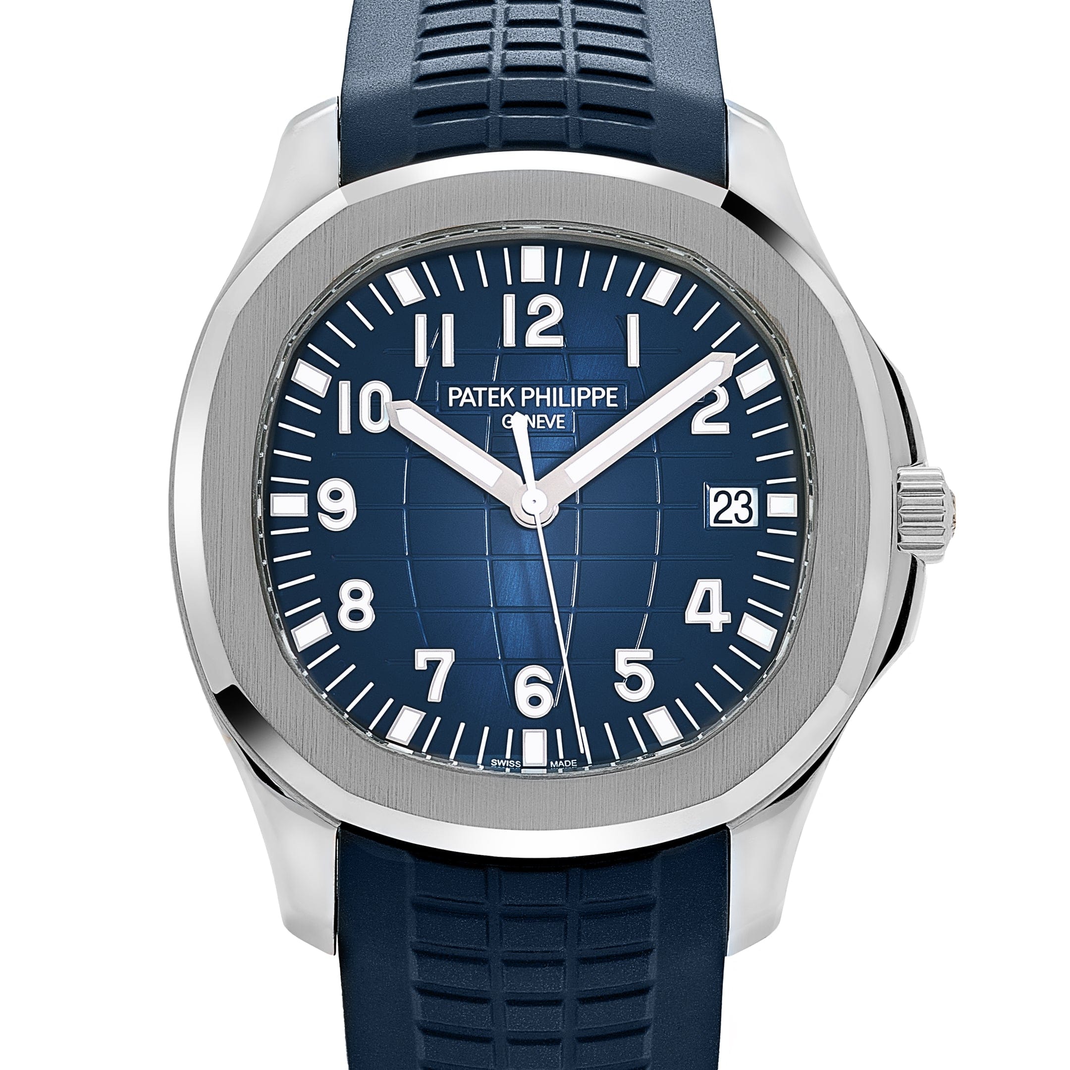 Patek Philippe Aquanaut 5168G-001, — Midnight Blue Dial — view 4