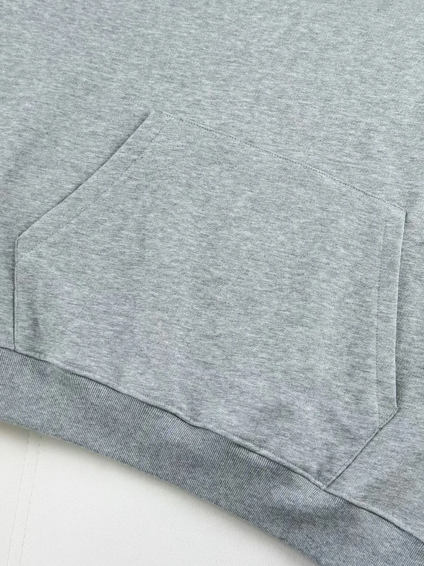 Prada Cotton Fleece Hoodie (Grey) — ビュー 2