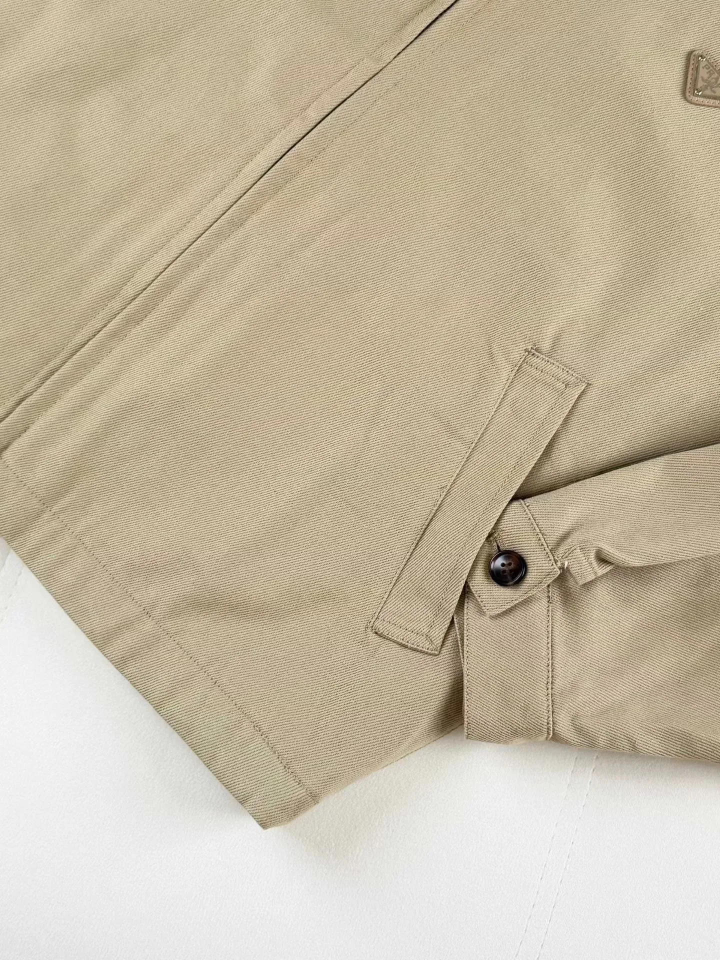 Prada Five-pocket Old Denim Jeans (Sand) — 보기 8