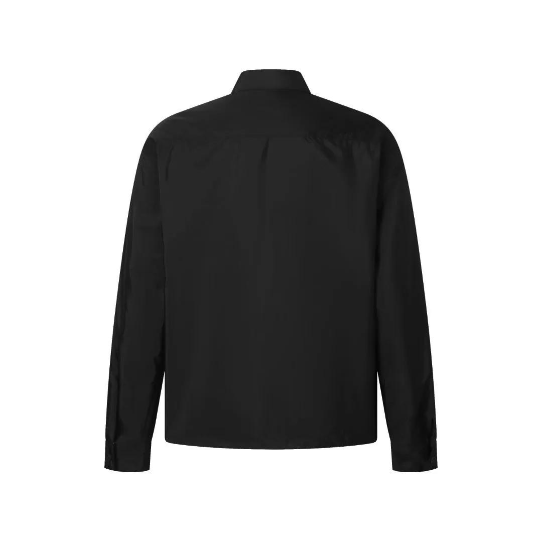 Prada Nylon Zip-Up Jacket (Black) — 图 8