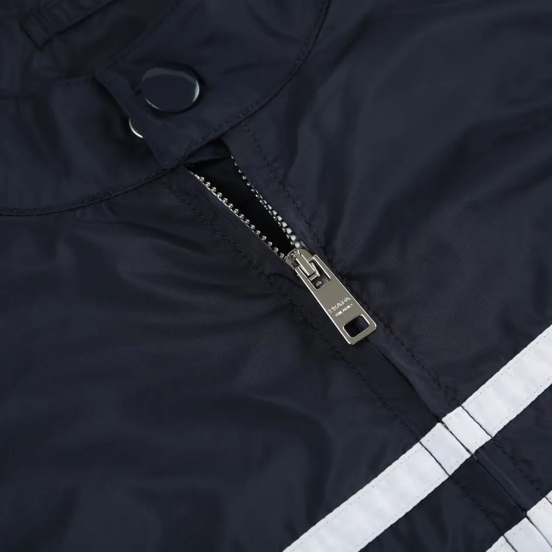 Prada Re-Nylon Shell Jacket (Navy) — ビュー 7