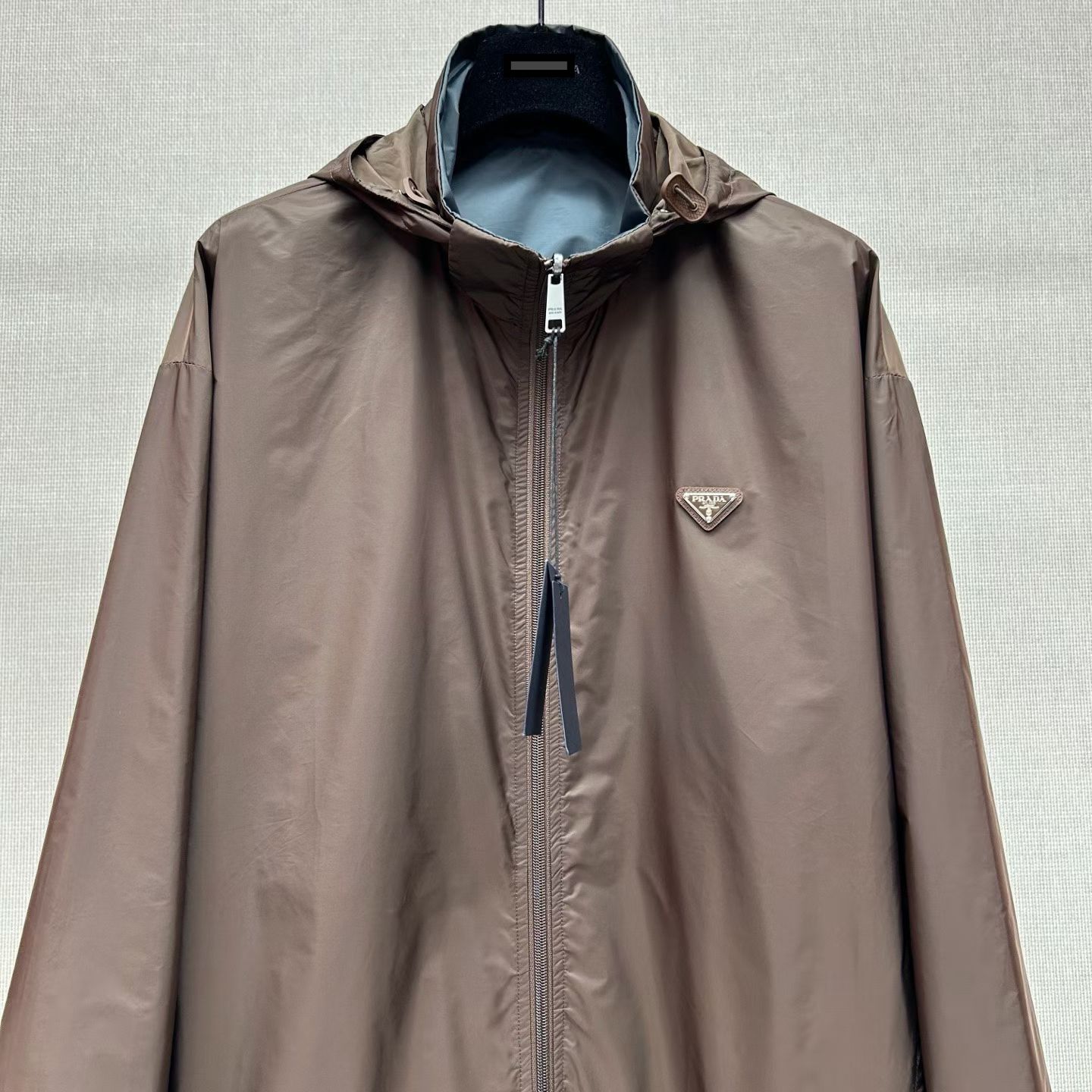 Reversible Hooded Nylon Jacket — view 2