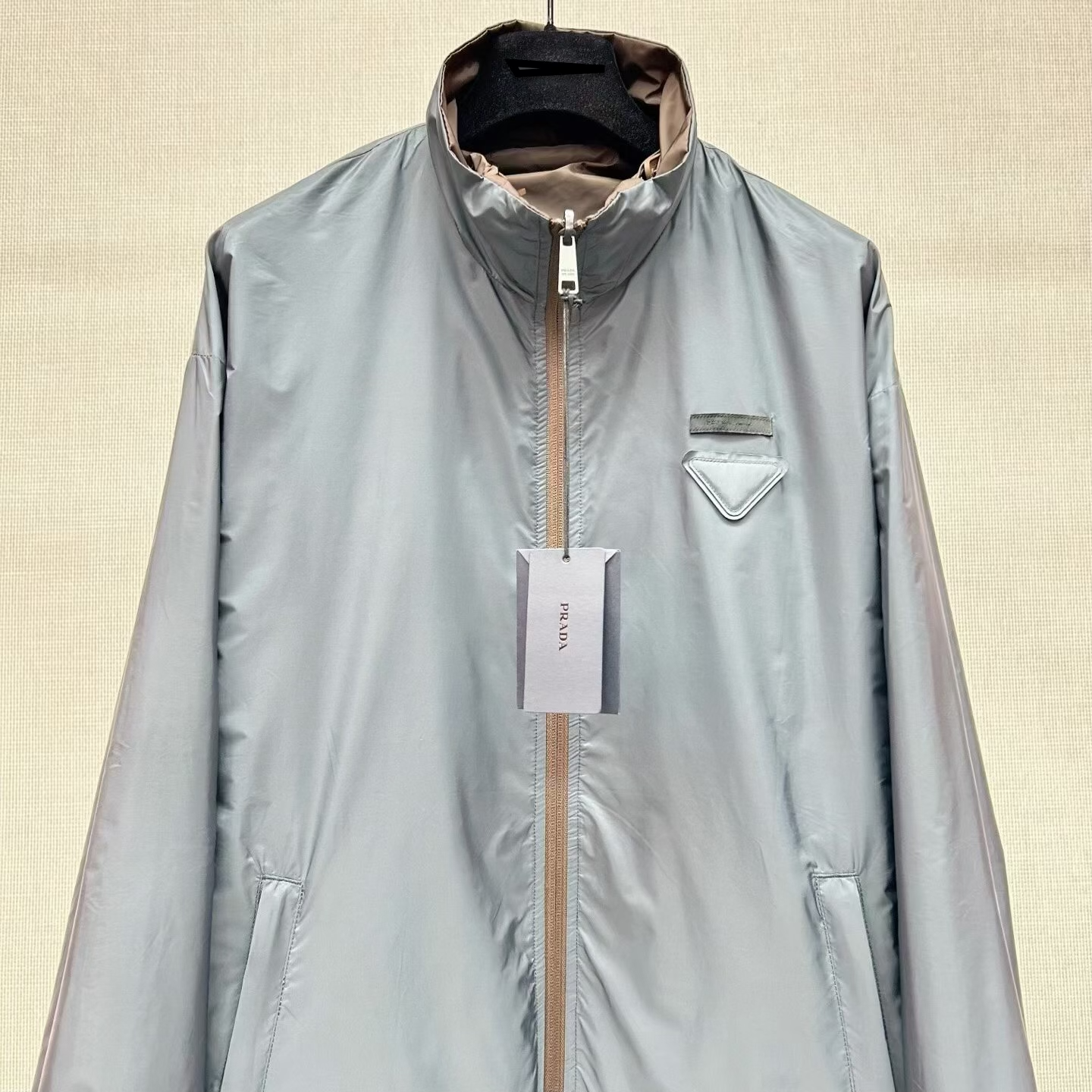 Reversible Hooded Nylon Jacket — view 3