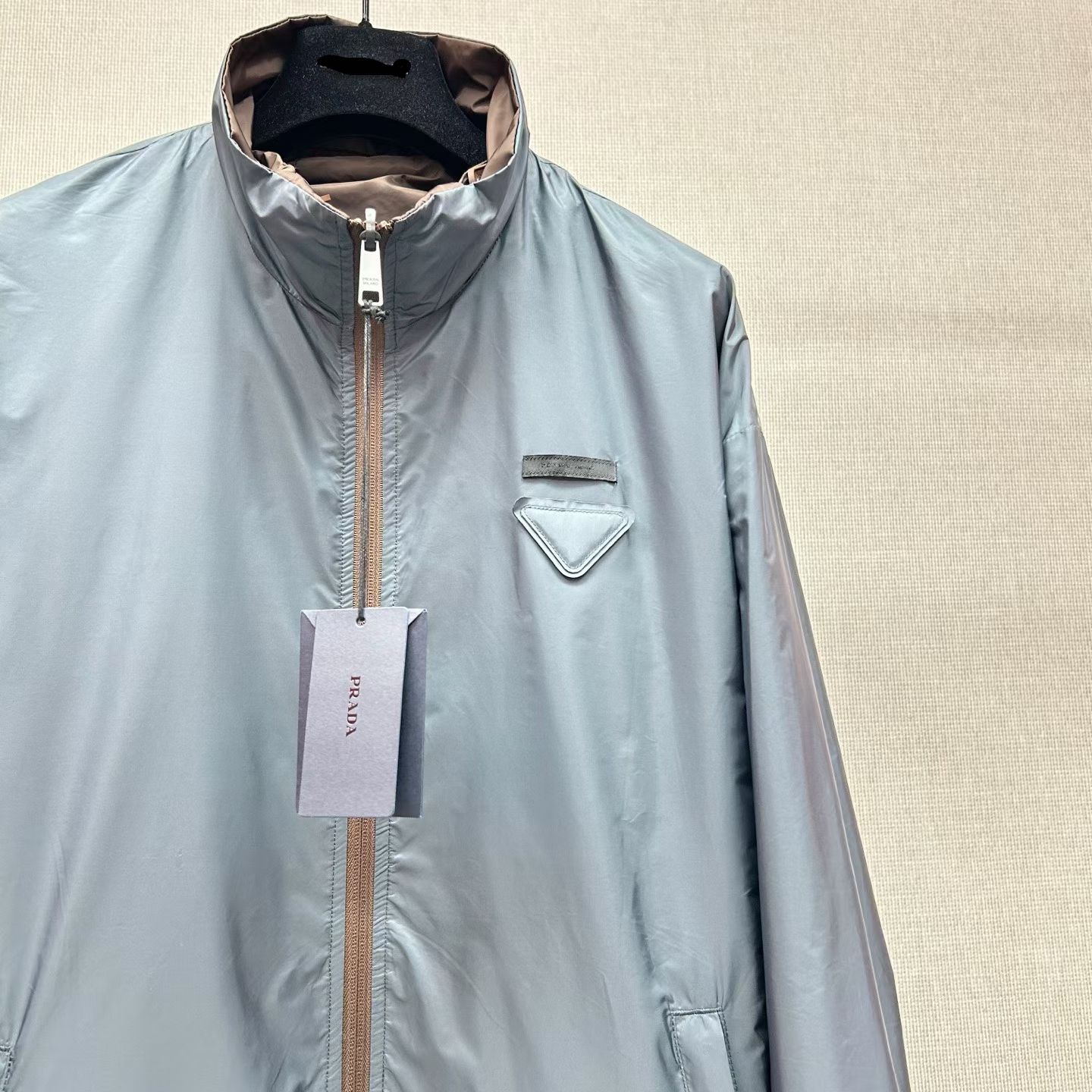 Reversible Hooded Nylon Jacket — view 4