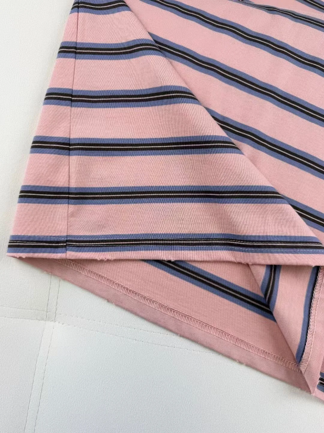 Striped cotton jersey top — ビュー 6