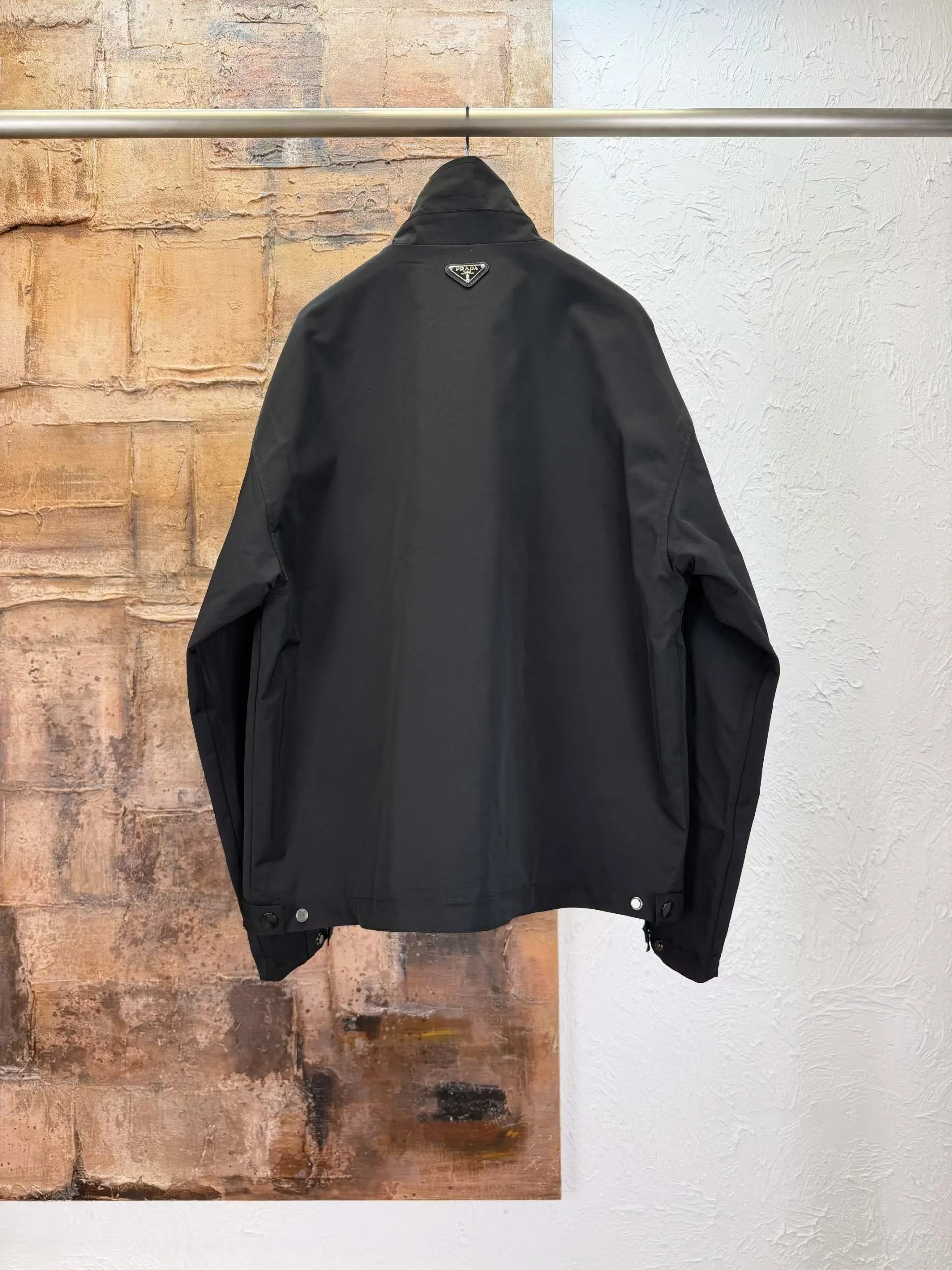 Techincal Workwear Jacket (Black) — view 2