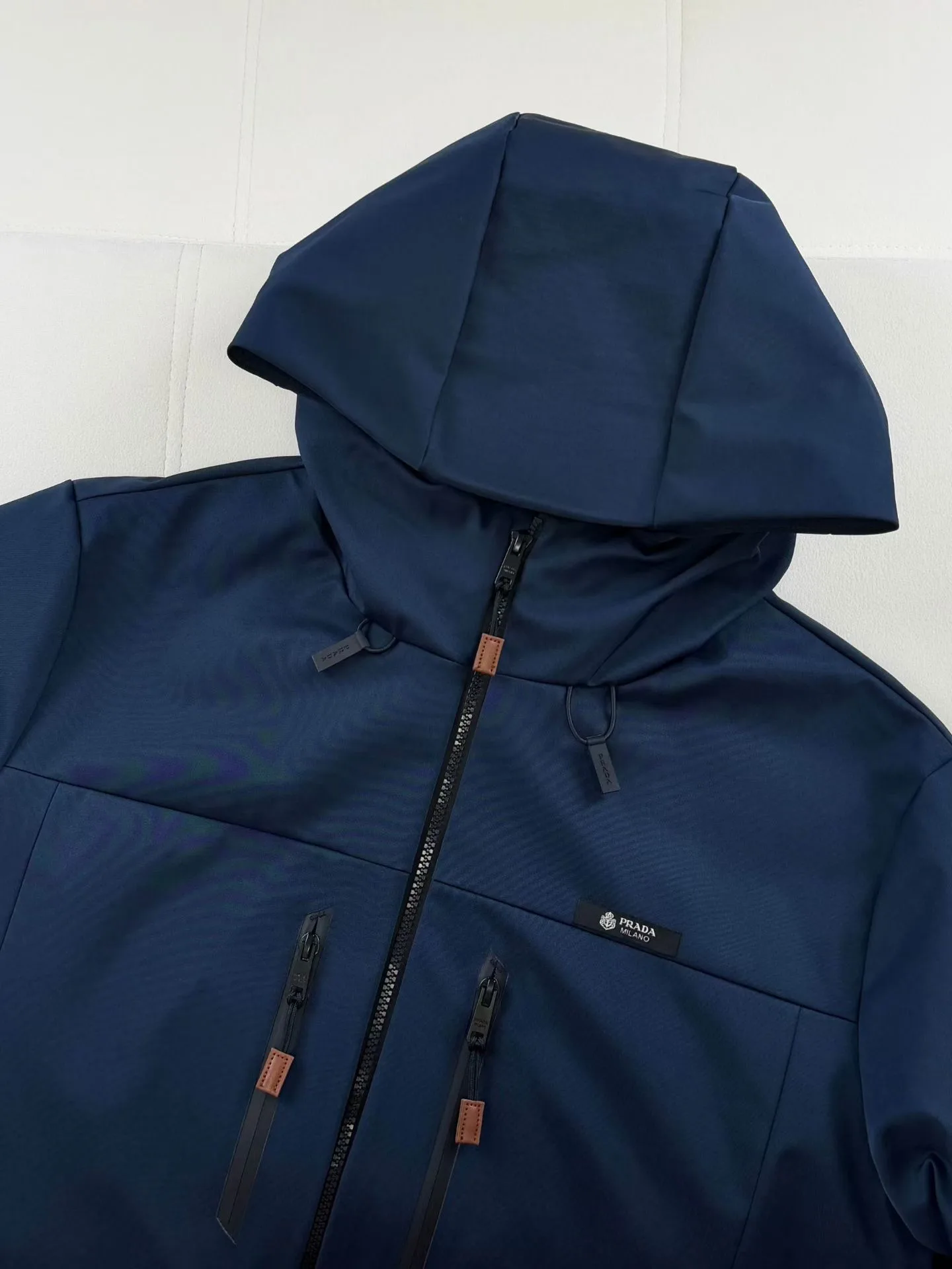Prada Technical Fabric Jacket (Navy) — 图 4
