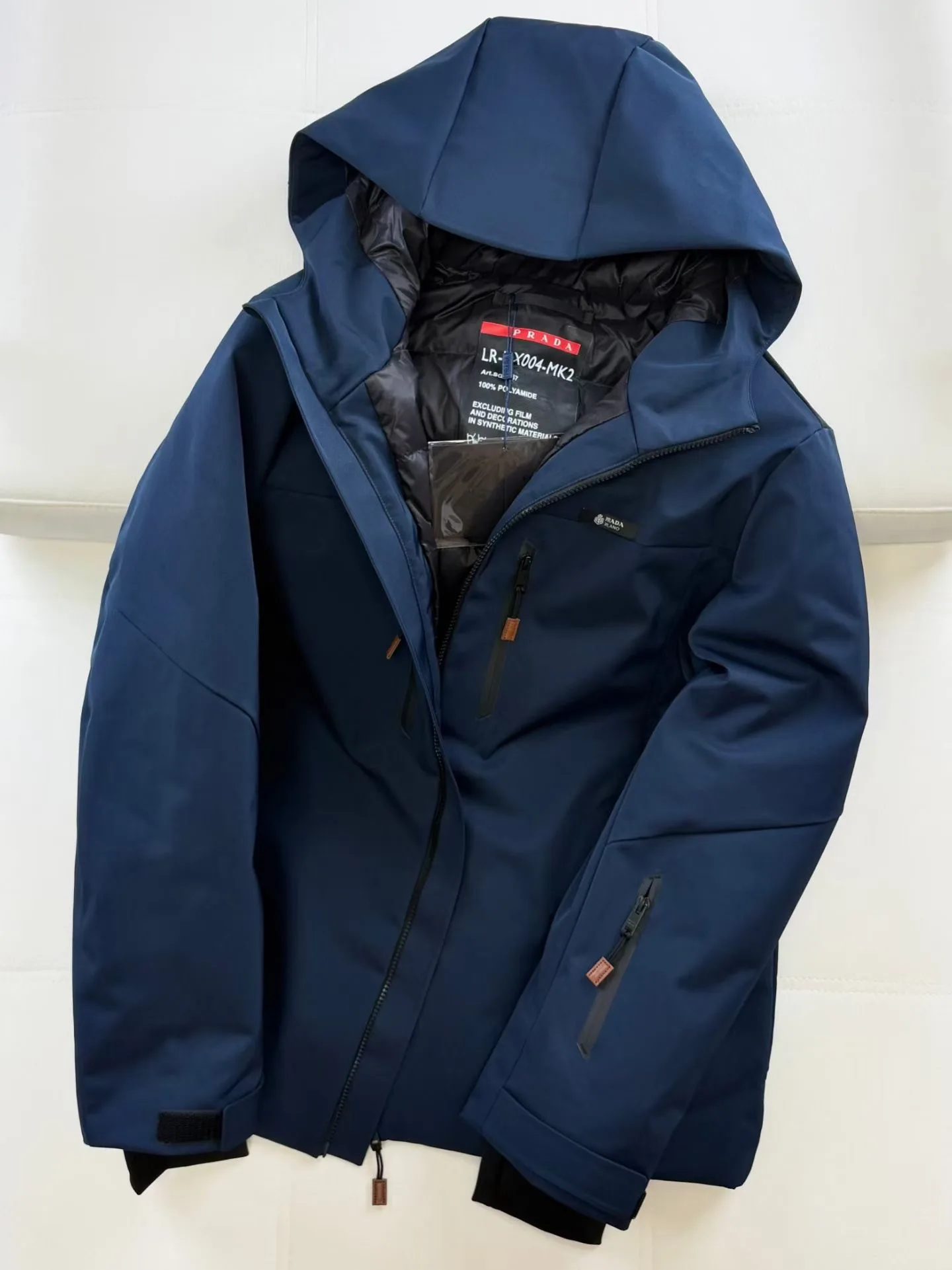 Prada Technical Fabric Jacket (Navy) — 图 6
