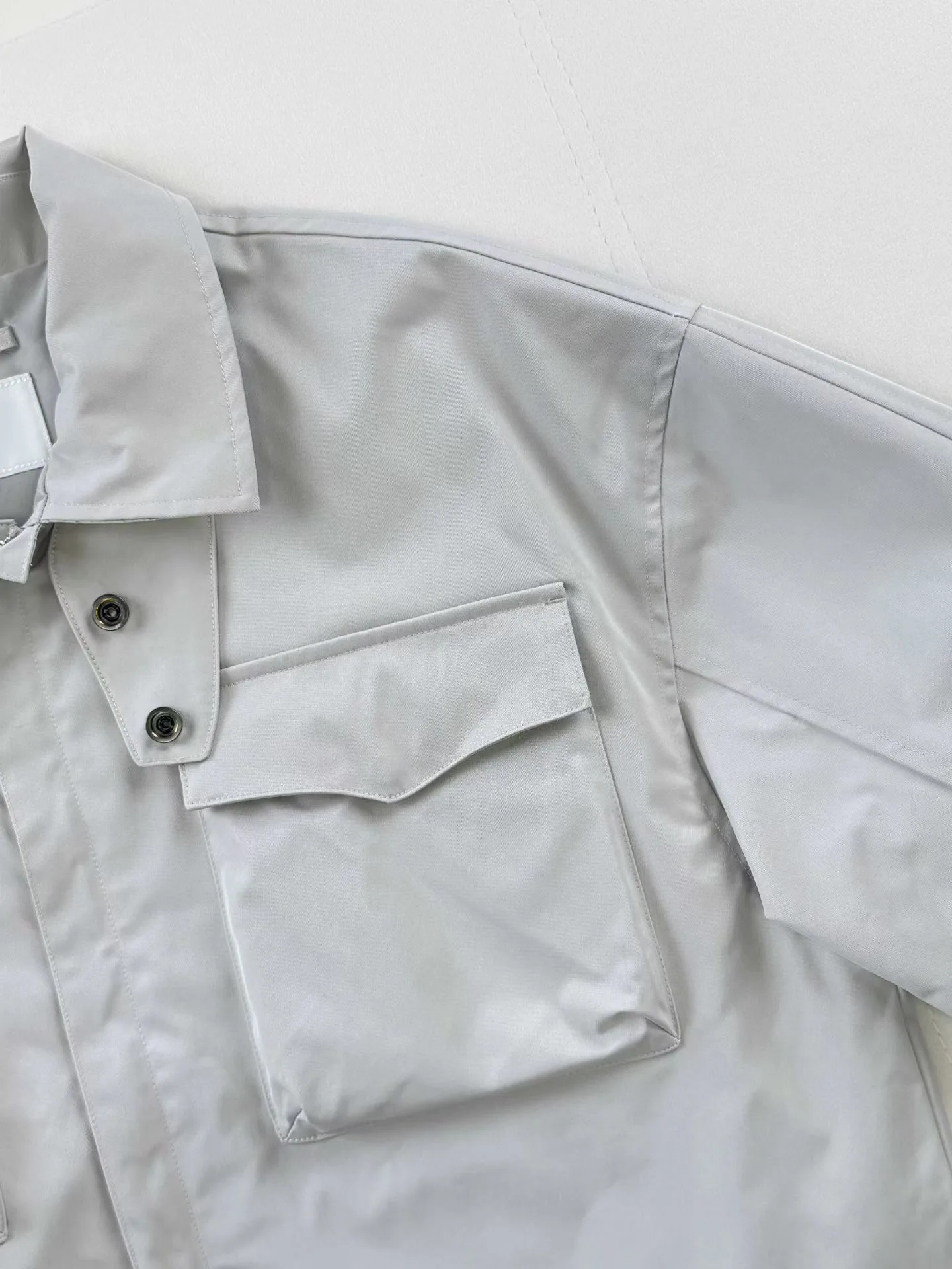 Techincal Workwear Jacket (White) — ビュー 3