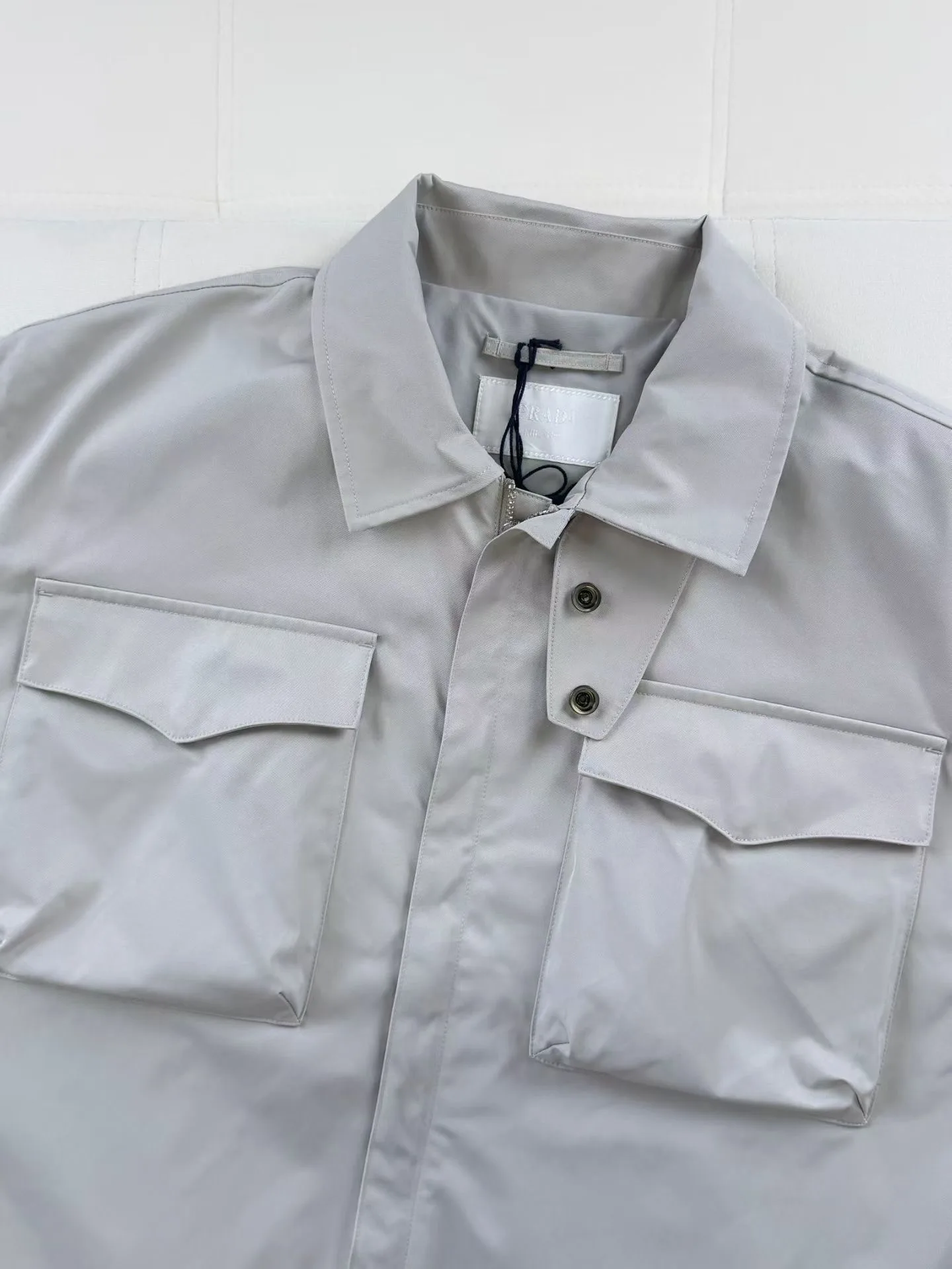 Techincal Workwear Jacket (White) — ビュー 6