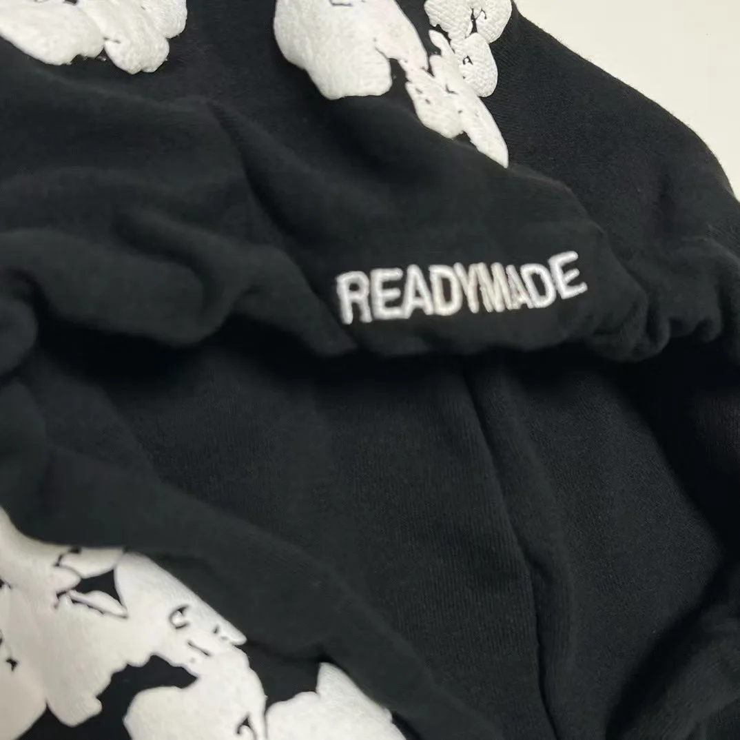 Readymade x Denim Tears Wreath Hoodie (Black) — ビュー 3