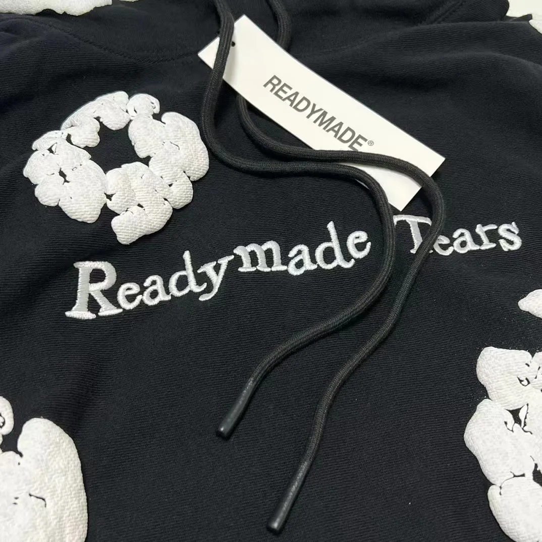 Readymade x Denim Tears Wreath Hoodie (Black) — ビュー 6