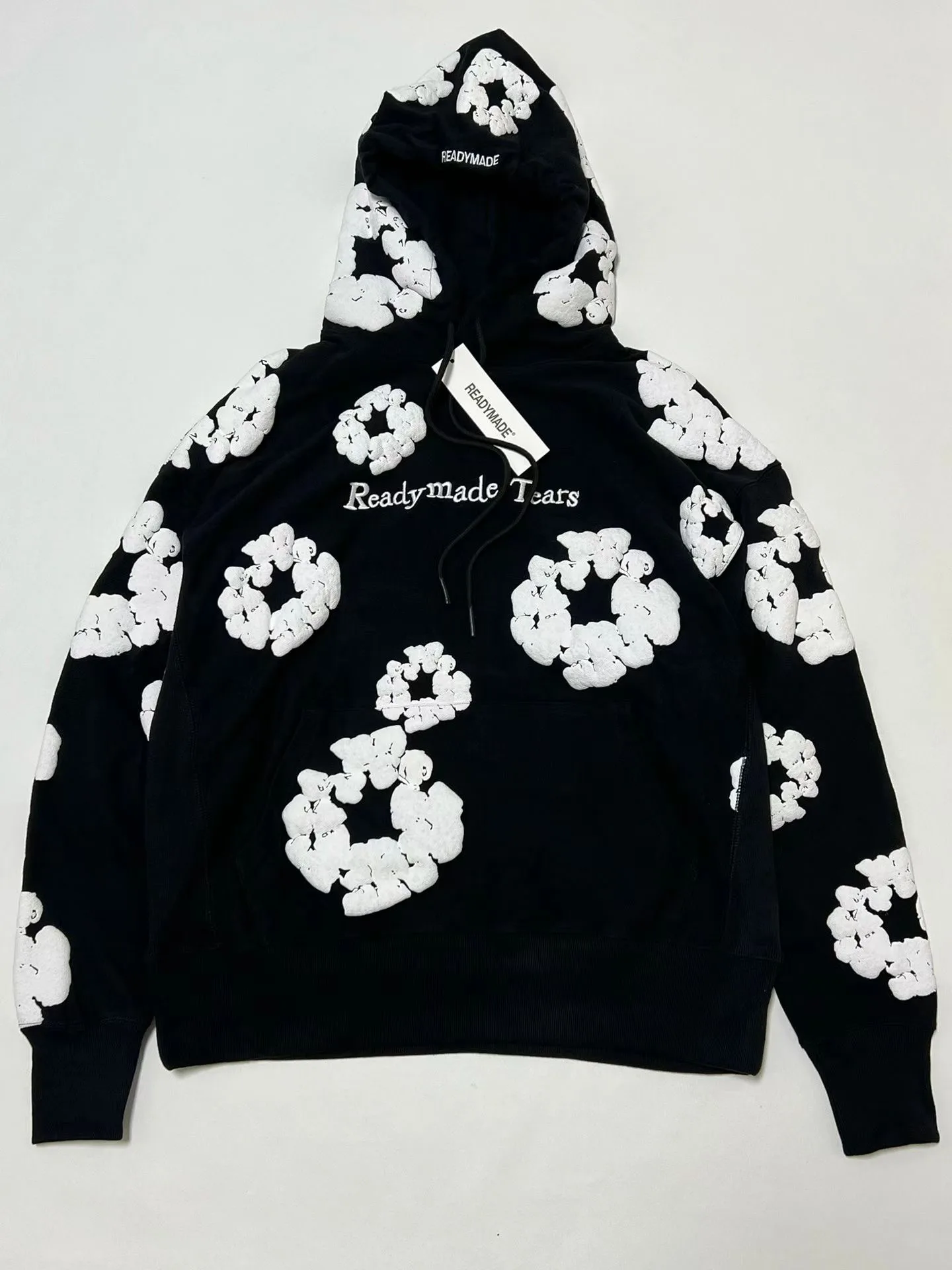 Readymade x Denim Tears Wreath Hoodie (Black)