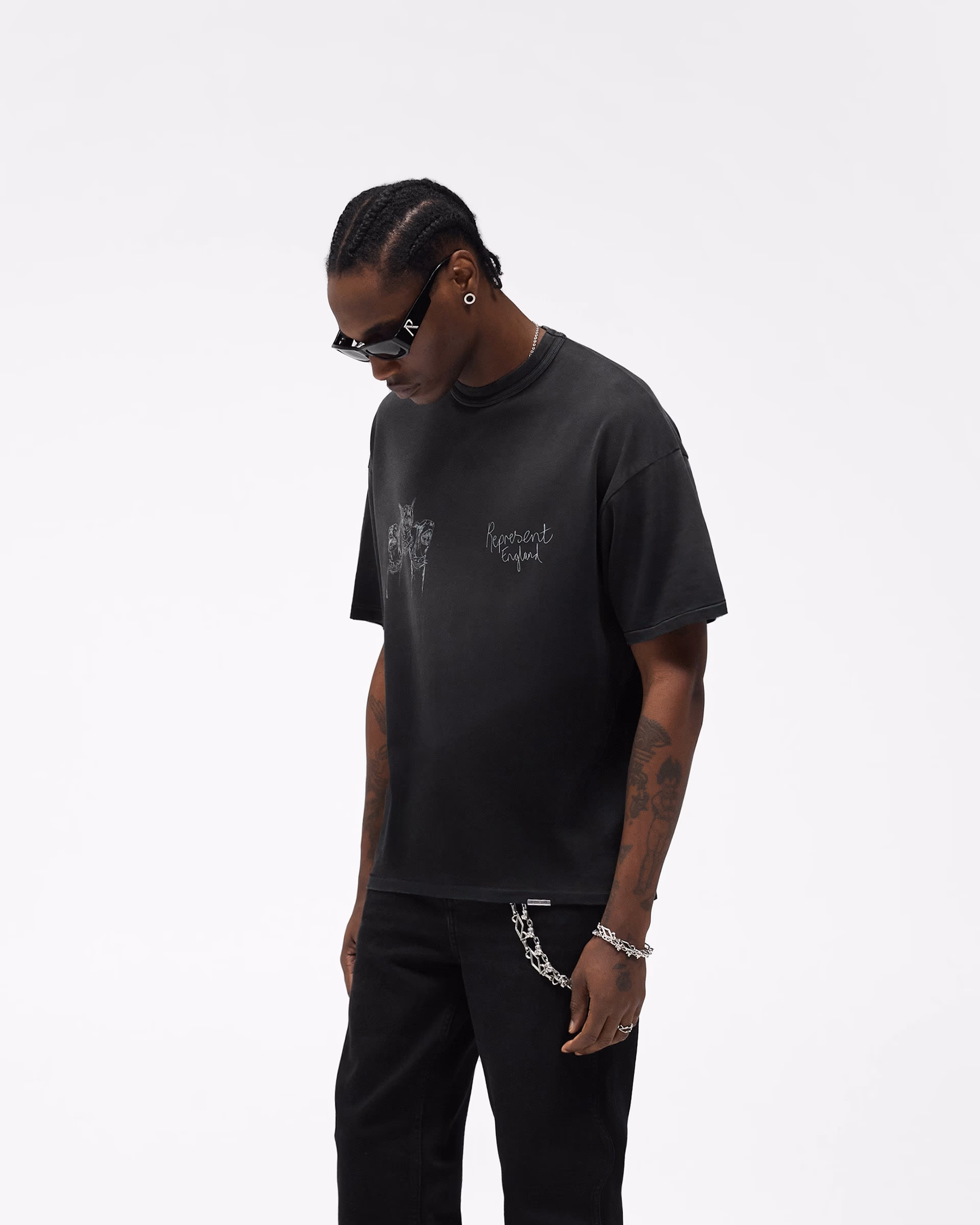 Hand Drawn Thoroughbred T-Shirt — view 3