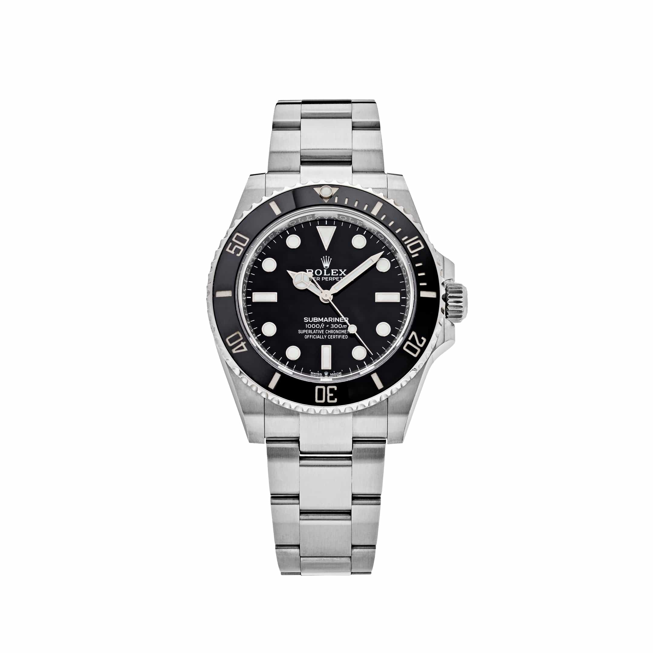 Rolex Submariner 124060, — Black Dial