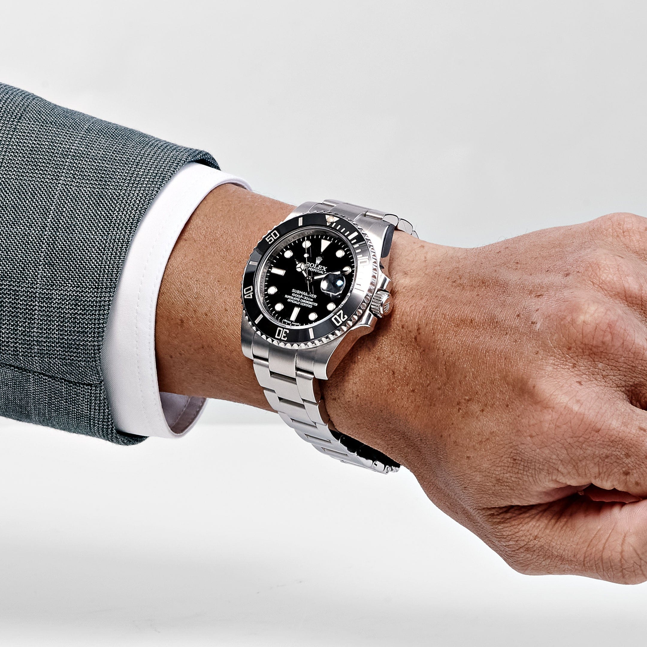 Rolex Submariner 116610LN, — Black Dial, Oysterflex — view 2