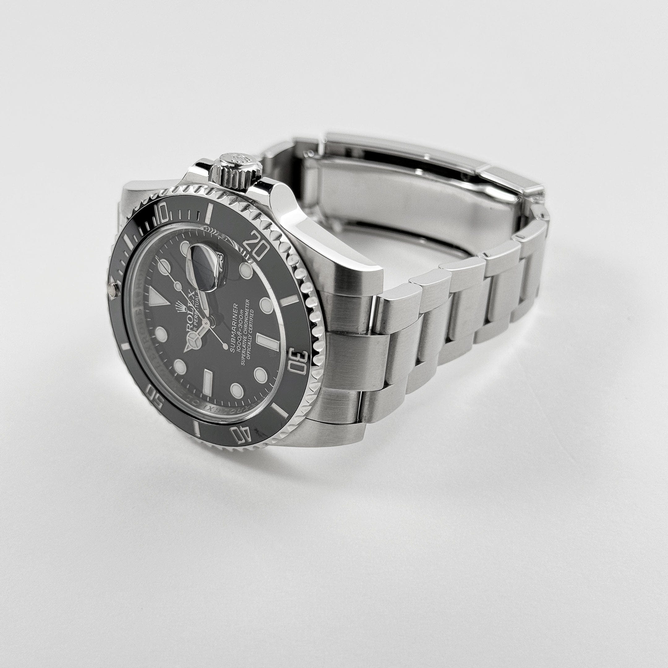 Rolex Submariner 116610LN, — Black Dial, Oysterflex — view 4