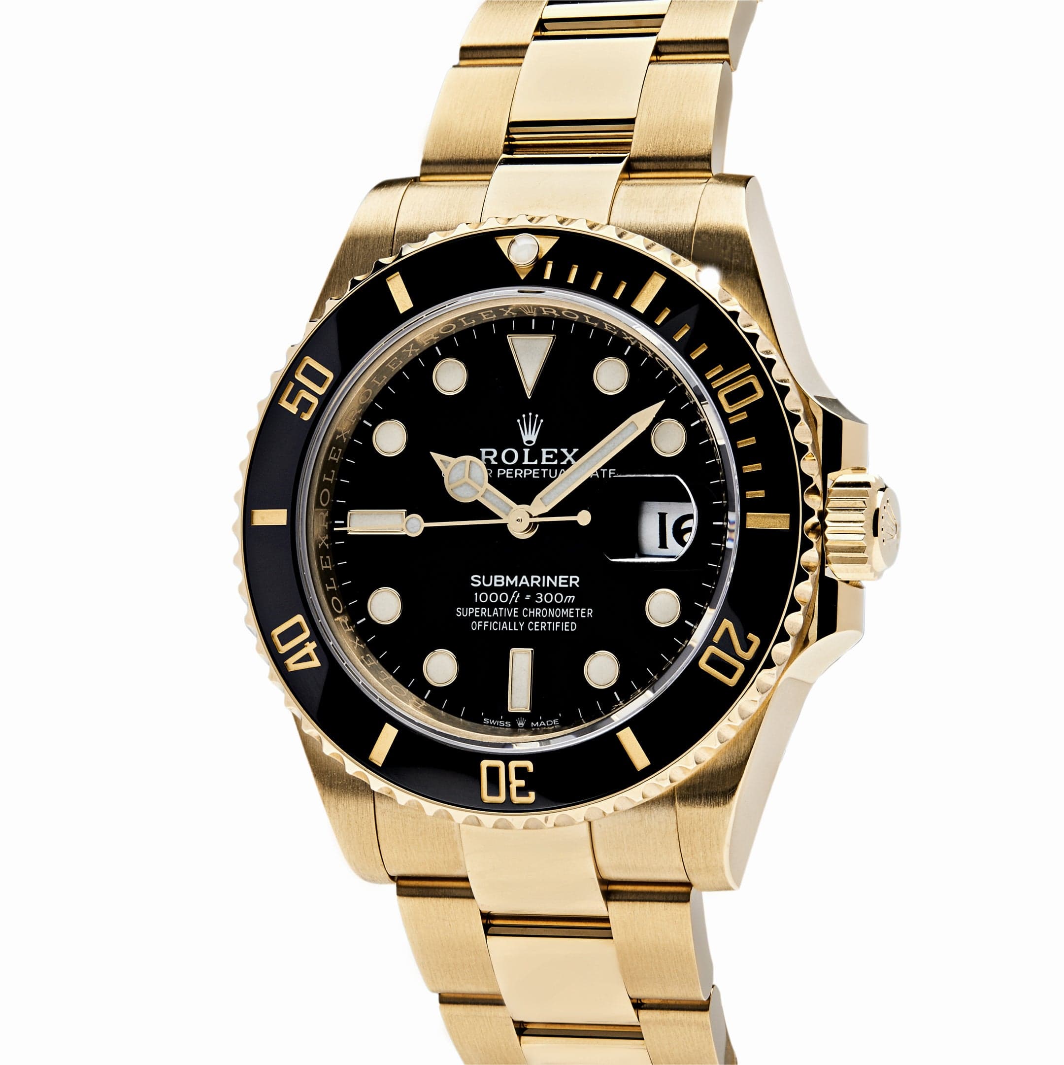 Rolex Submariner 126613LN, — Black Dial, Oystersteel and Yellow Gold — view 3