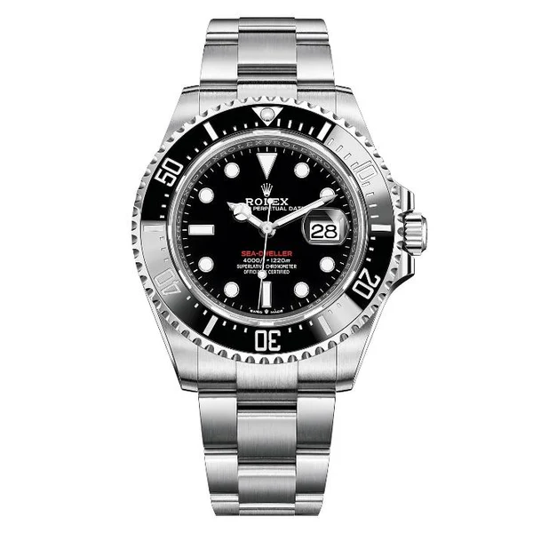 Rolex Sea-Dweller 43mm Oystersteel Black Dial Black Bezel Oyster Bracelet 126600