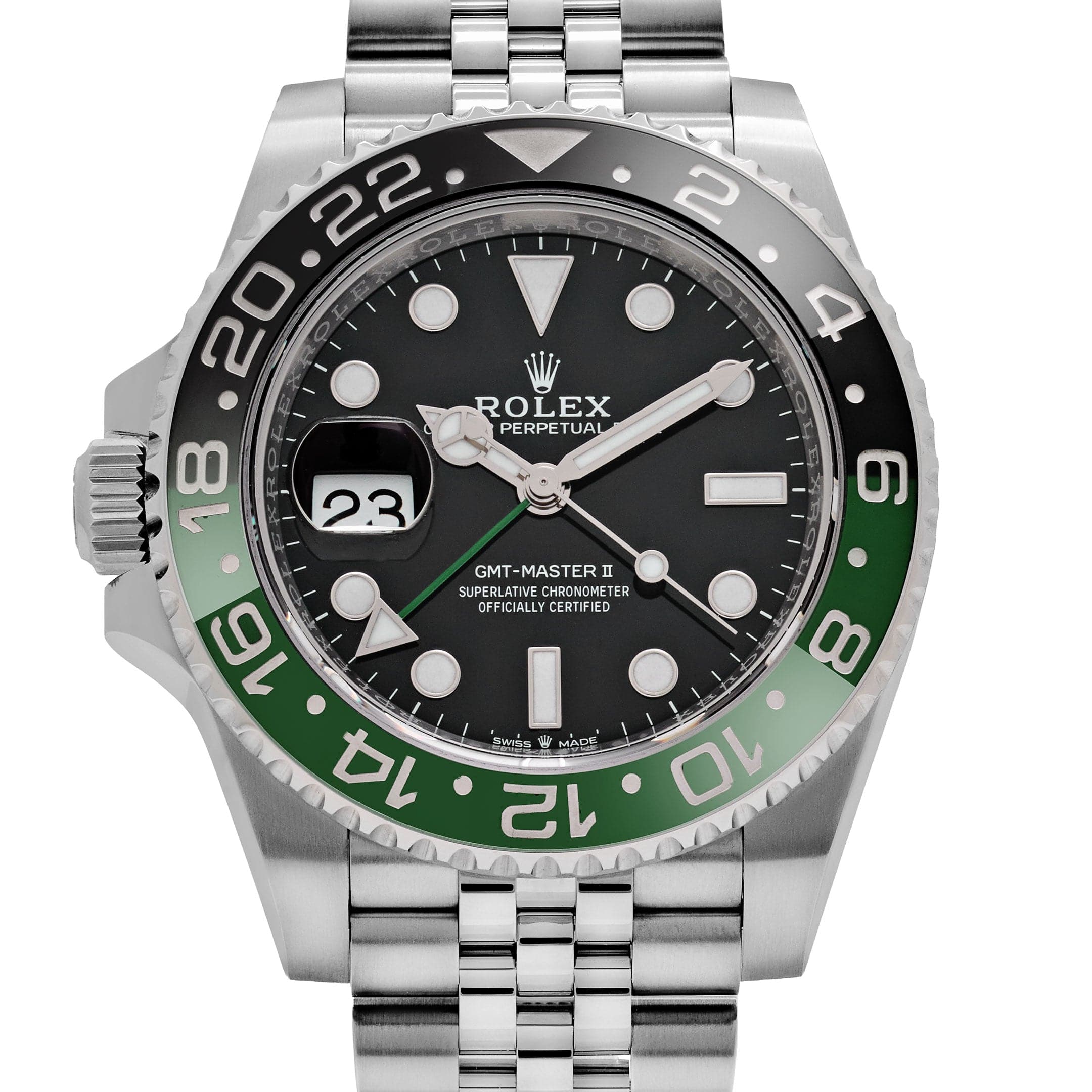 Rolex GMT-Master II 126720VTNR, — Black Dial, (Sprite) — view 4