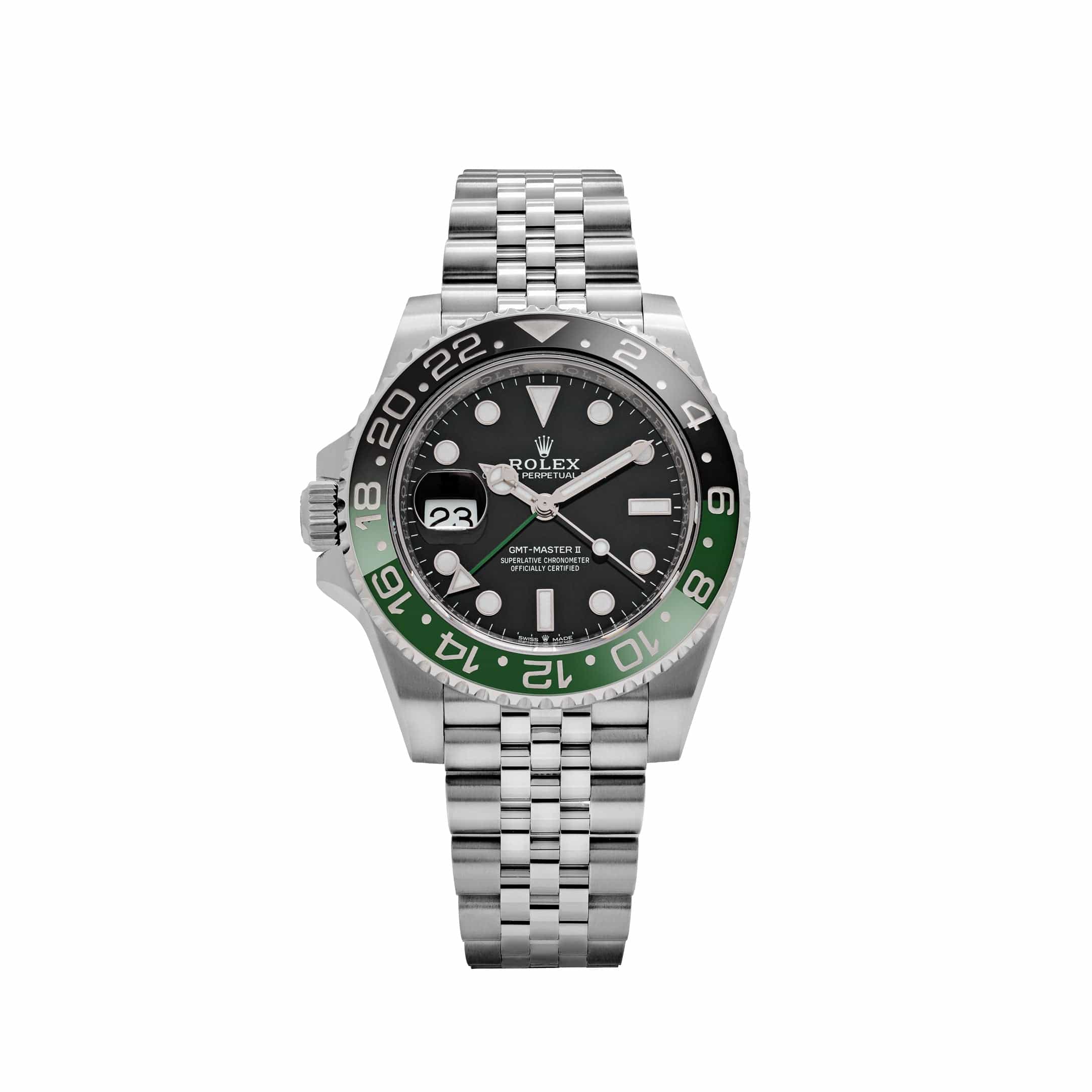 Rolex GMT-Master II 126720VTNR, — Black Dial, (Sprite)