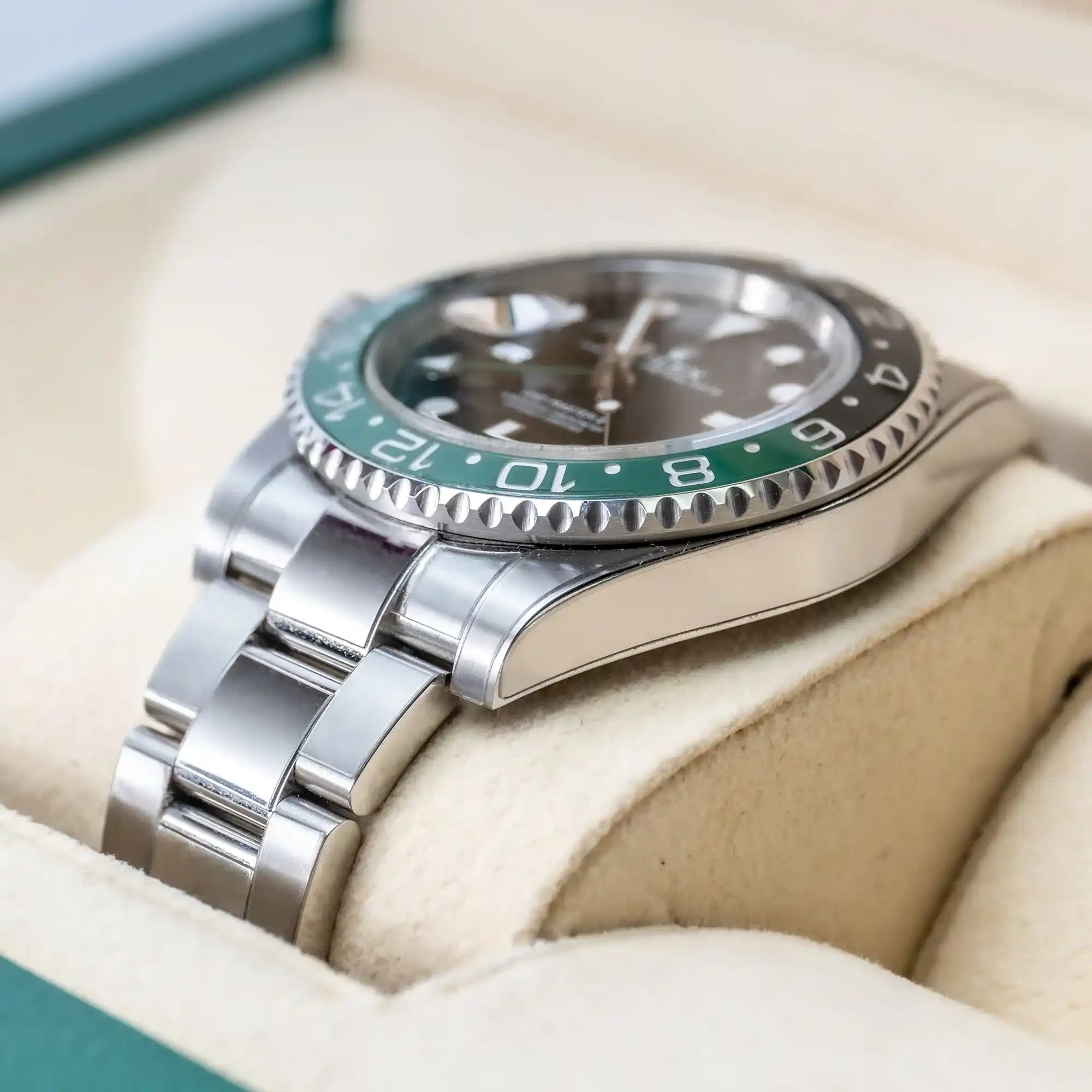 Rolex GMT-Master II 126720VTNR, — Black Dial, Jubilee, (Sprite) — view 5