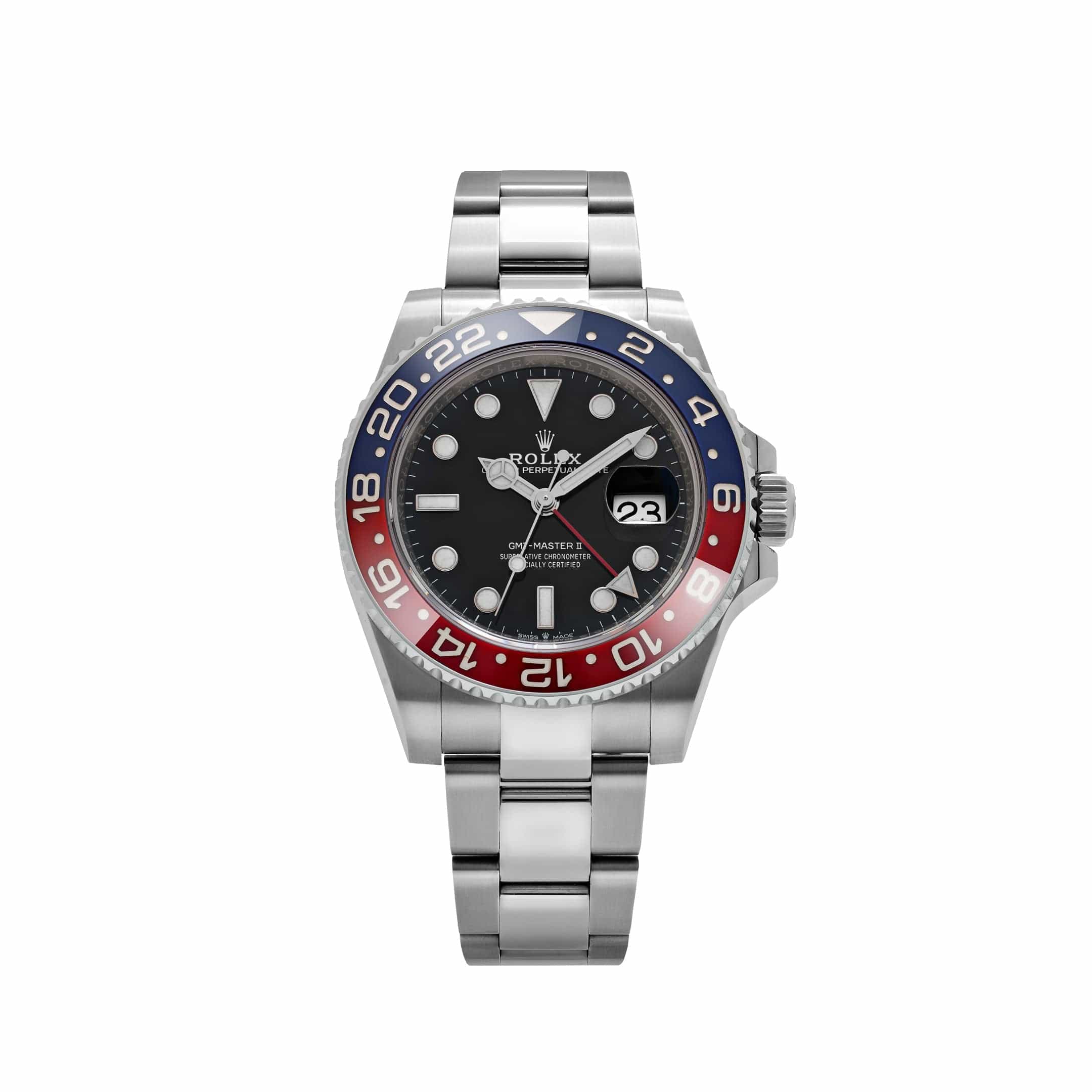 Rolex GMT-Master II 126710BLRO, — Black Dial, (Pepsi)