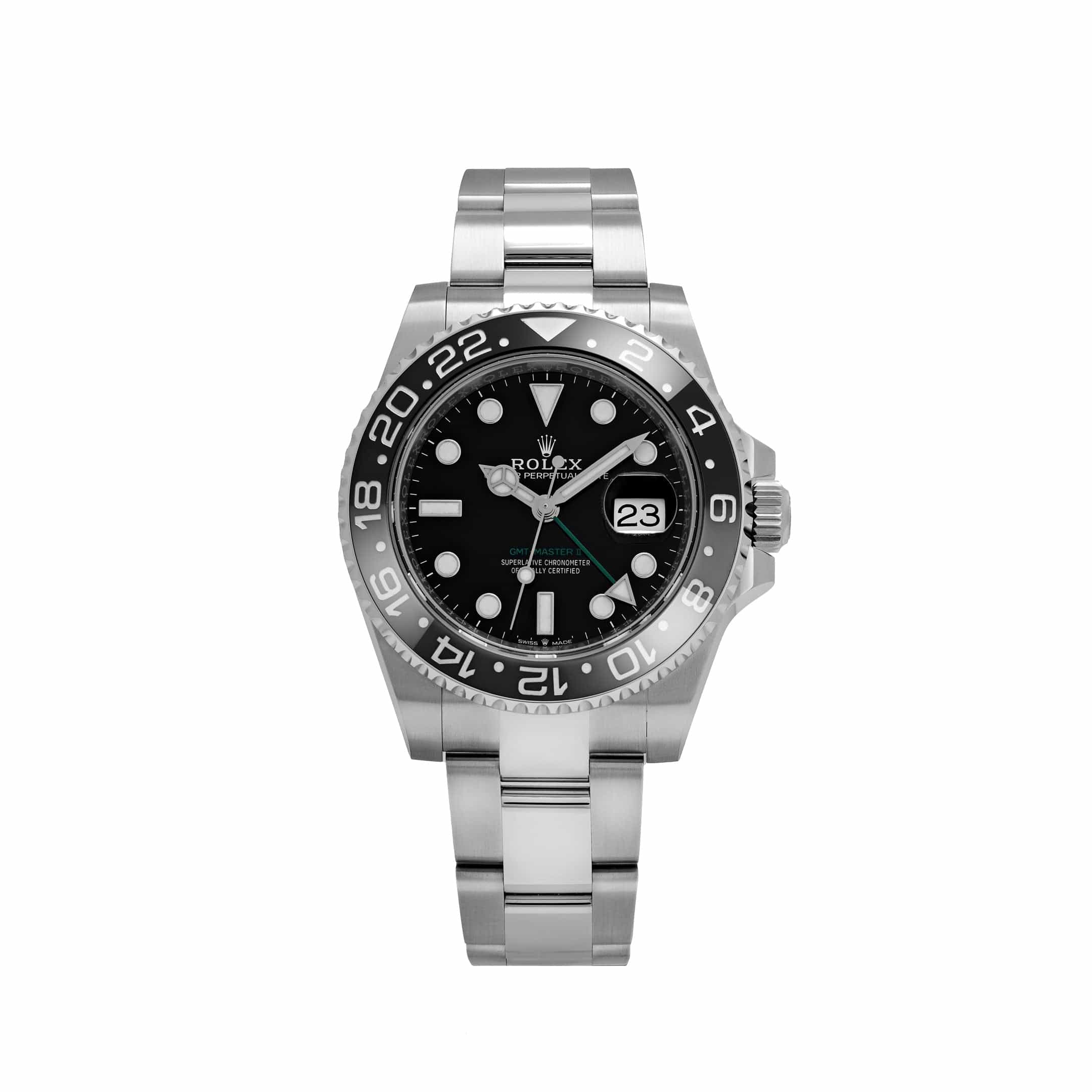 Rolex GMT-Master II 126710GRNR, — Black Dial, (Bruce Wayne)