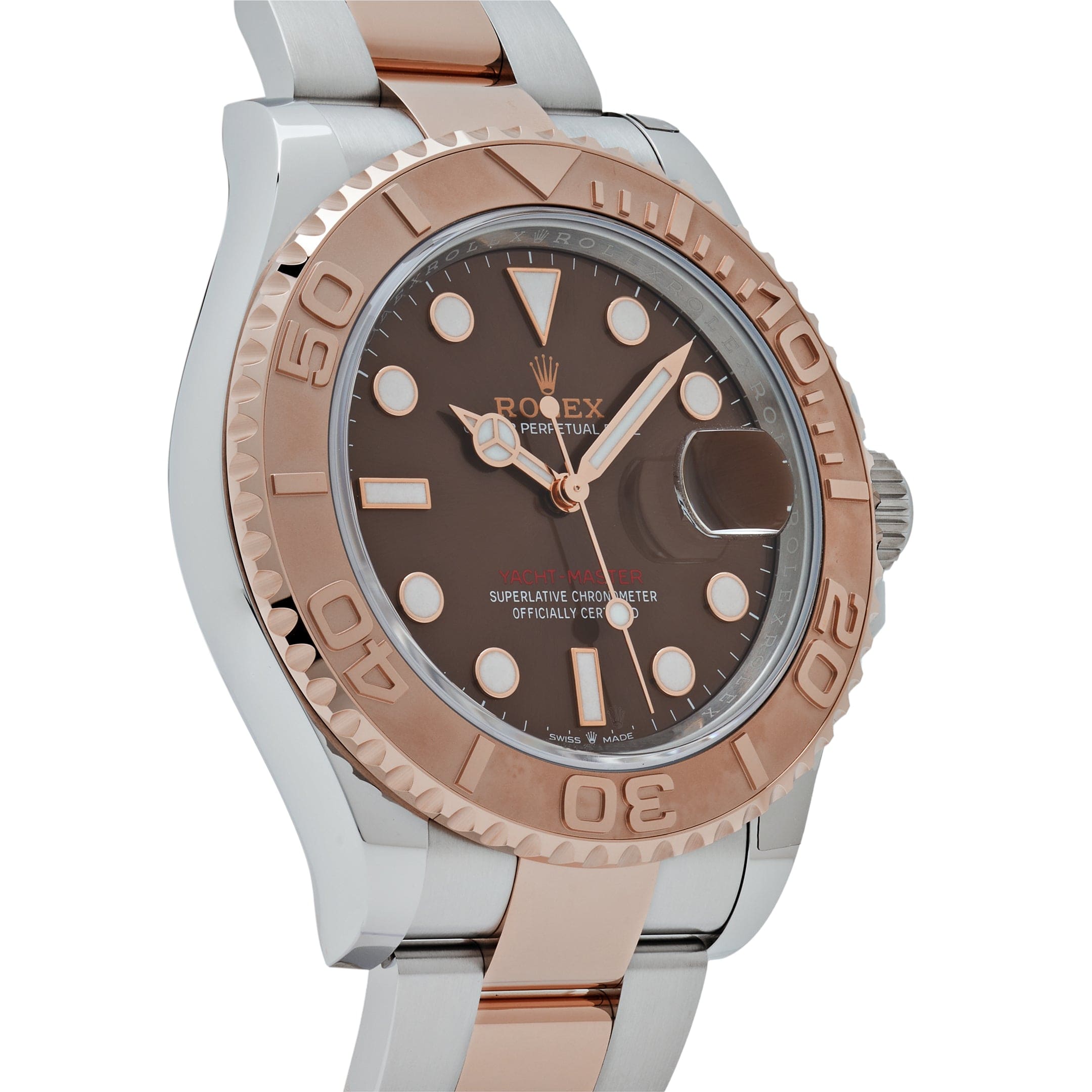 Rolex Yacht-Master 126621, — Black Dial, Oystersteel and Everose Gold — view 5