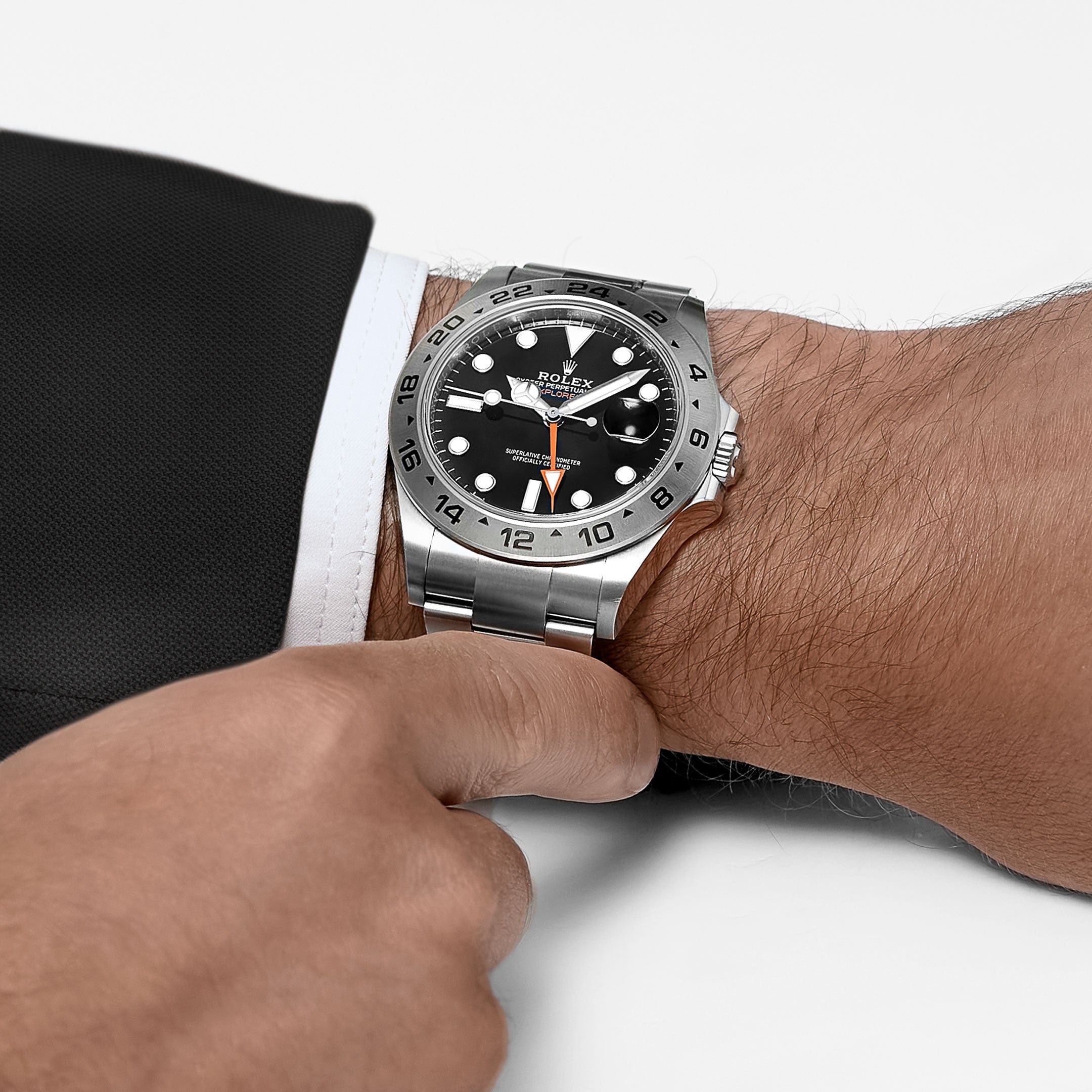 Rolex Explorer II 226570, — Black Dial — view 2