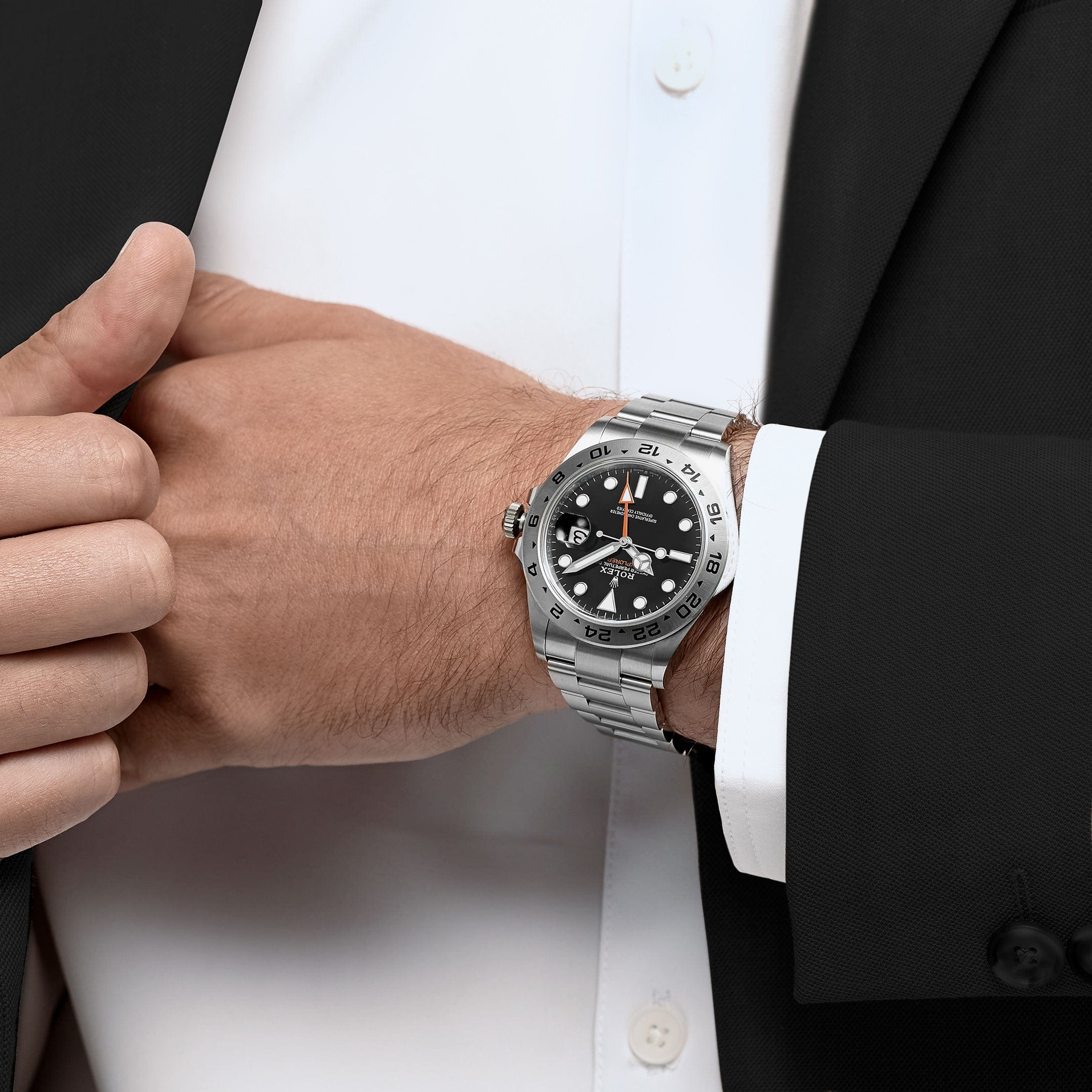 Rolex Explorer II 226570, — Black Dial — view 3