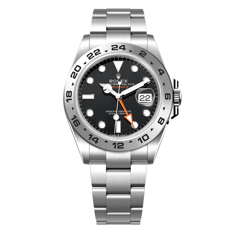 Rolex Explorer II 42mm Oystersteel Black Dial Oyster Bracelet 226570