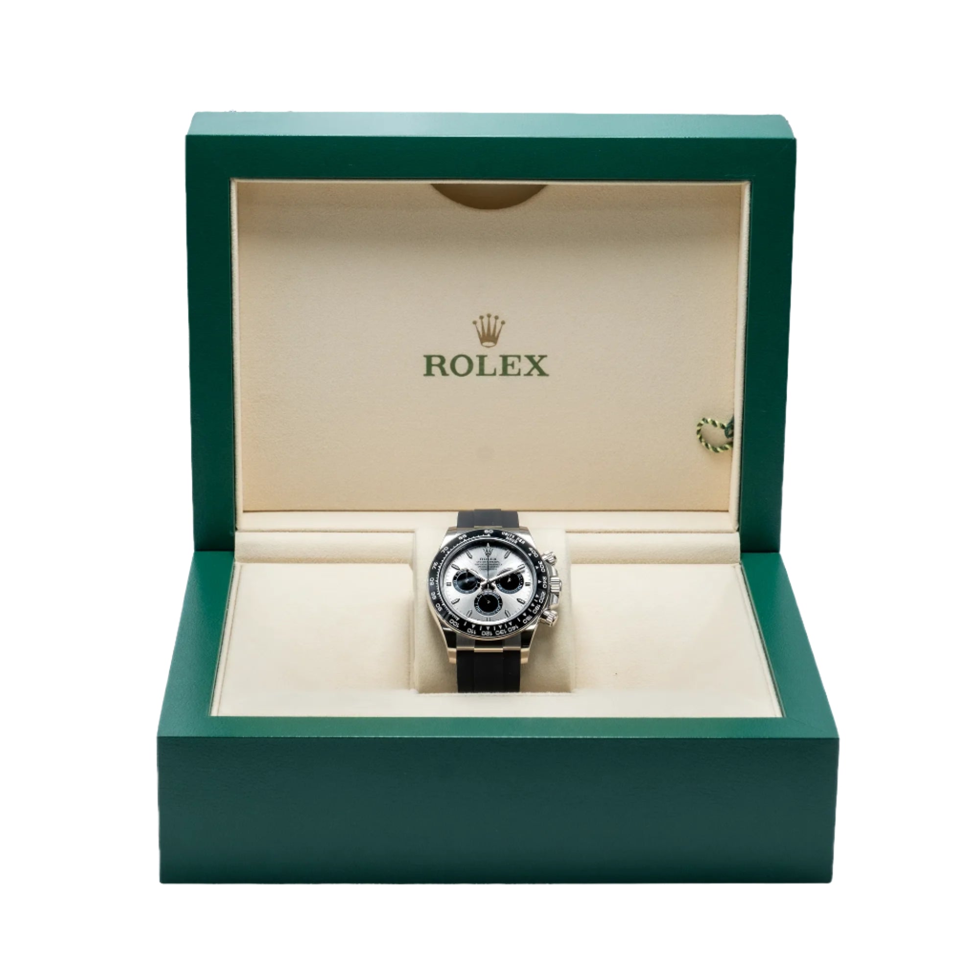Rolex Daytona 126509, — Silver Dial, White Gold — view 2