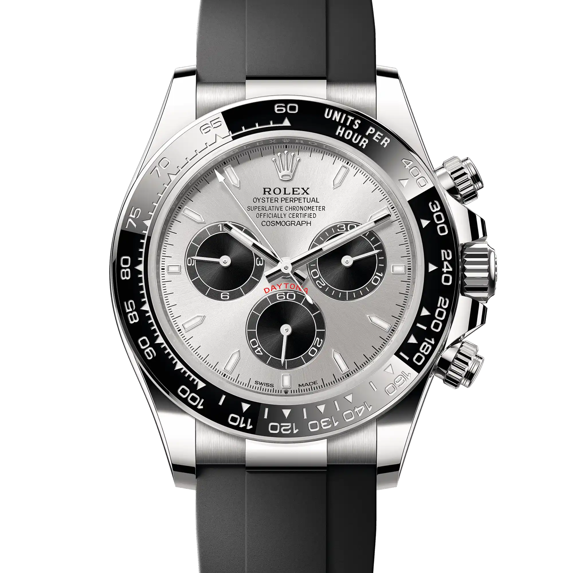 Rolex Daytona 126509, — Silver Dial, White Gold