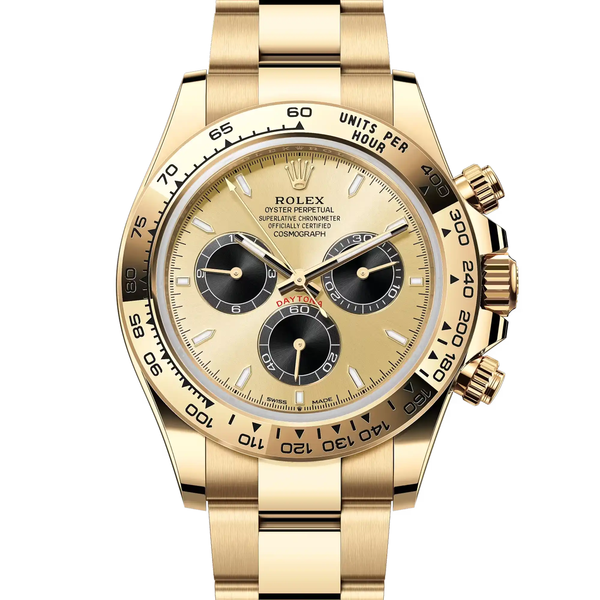 Rolex Daytona 126503, — Golden Dial, Oystersteel and Yellow Gold