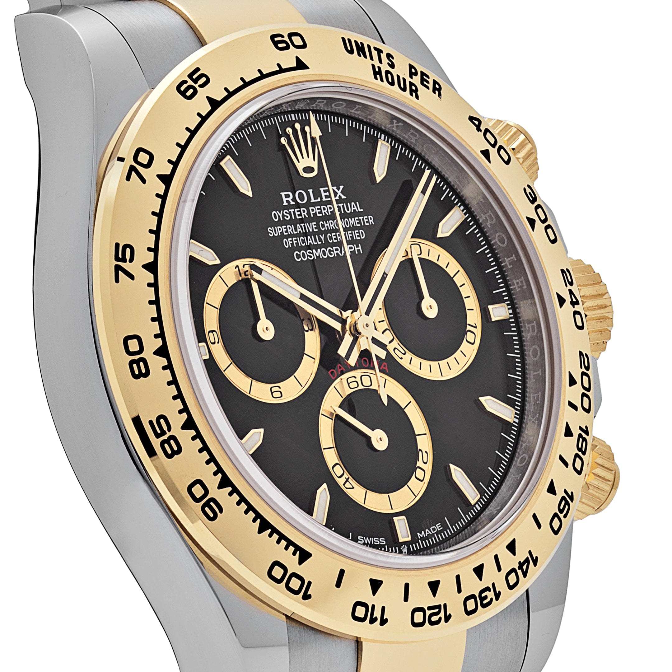 Rolex Daytona 126503, — Black Dial, Oystersteel and Yellow Gold — view 5