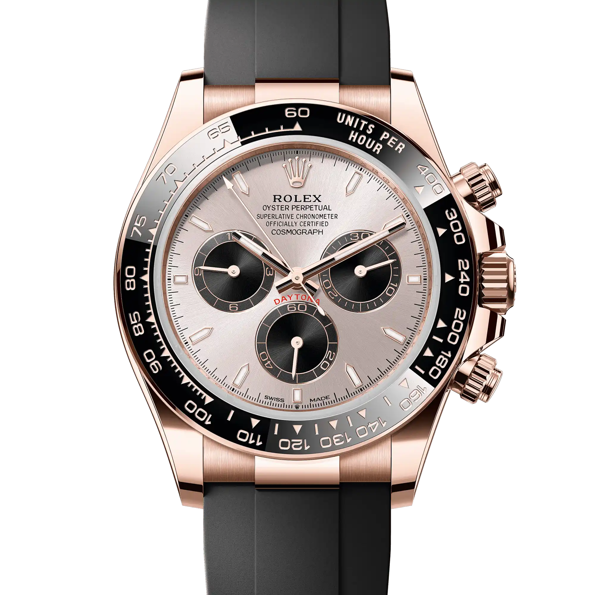 Rolex Daytona 126515LN, — Sundust Dial, Oysterflex, Everose Gold