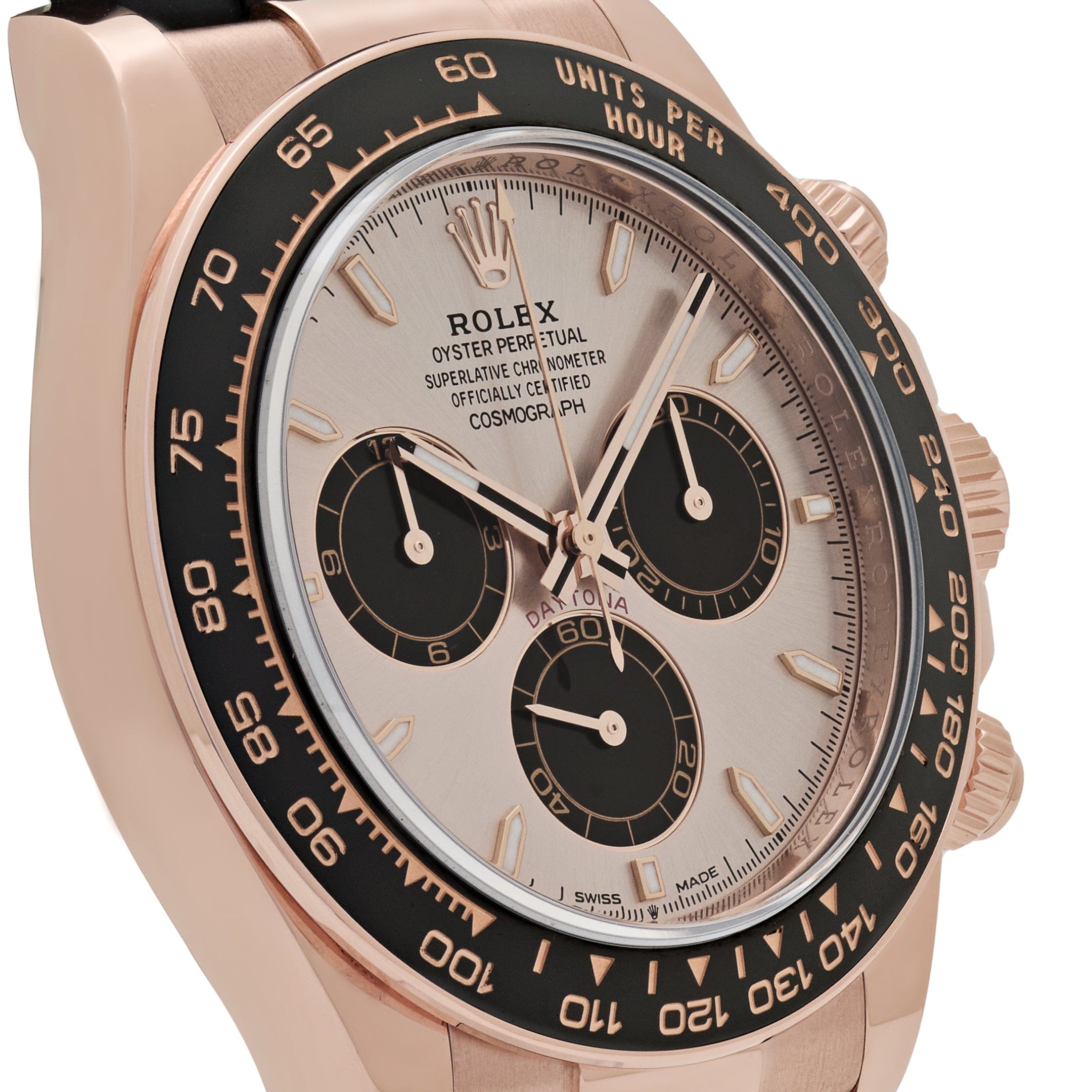 Rolex Daytona 126515LN, — Brown Dial, Oysterflex, Everose Gold — view 4