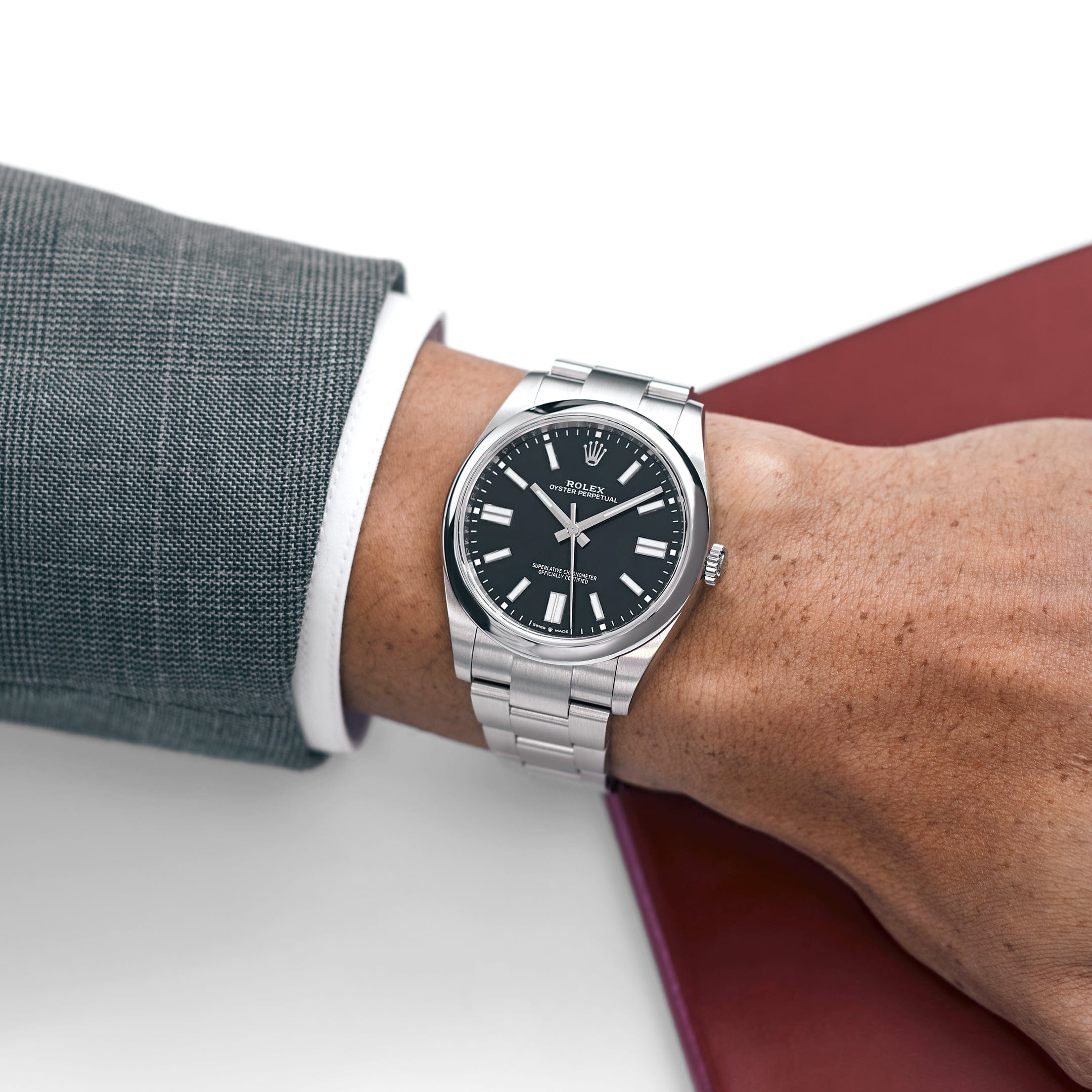 Rolex Oyster Perpetual 124300, — Black Dial — view 2