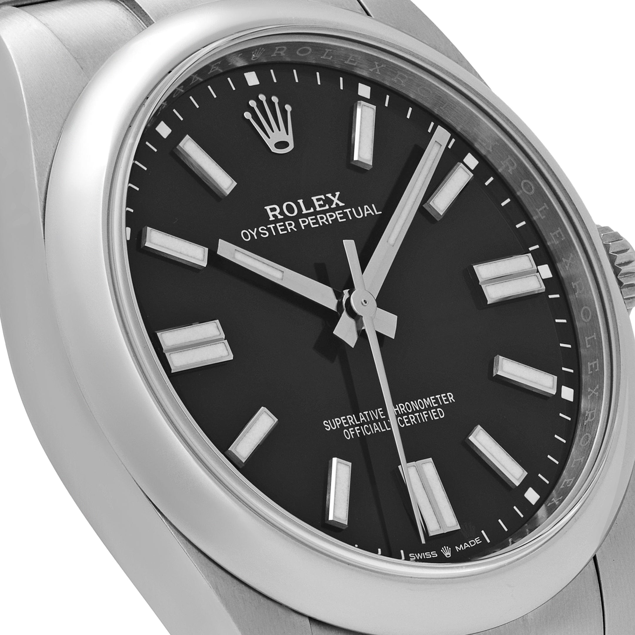 Rolex Oyster Perpetual 124300, — Black Dial — view 4
